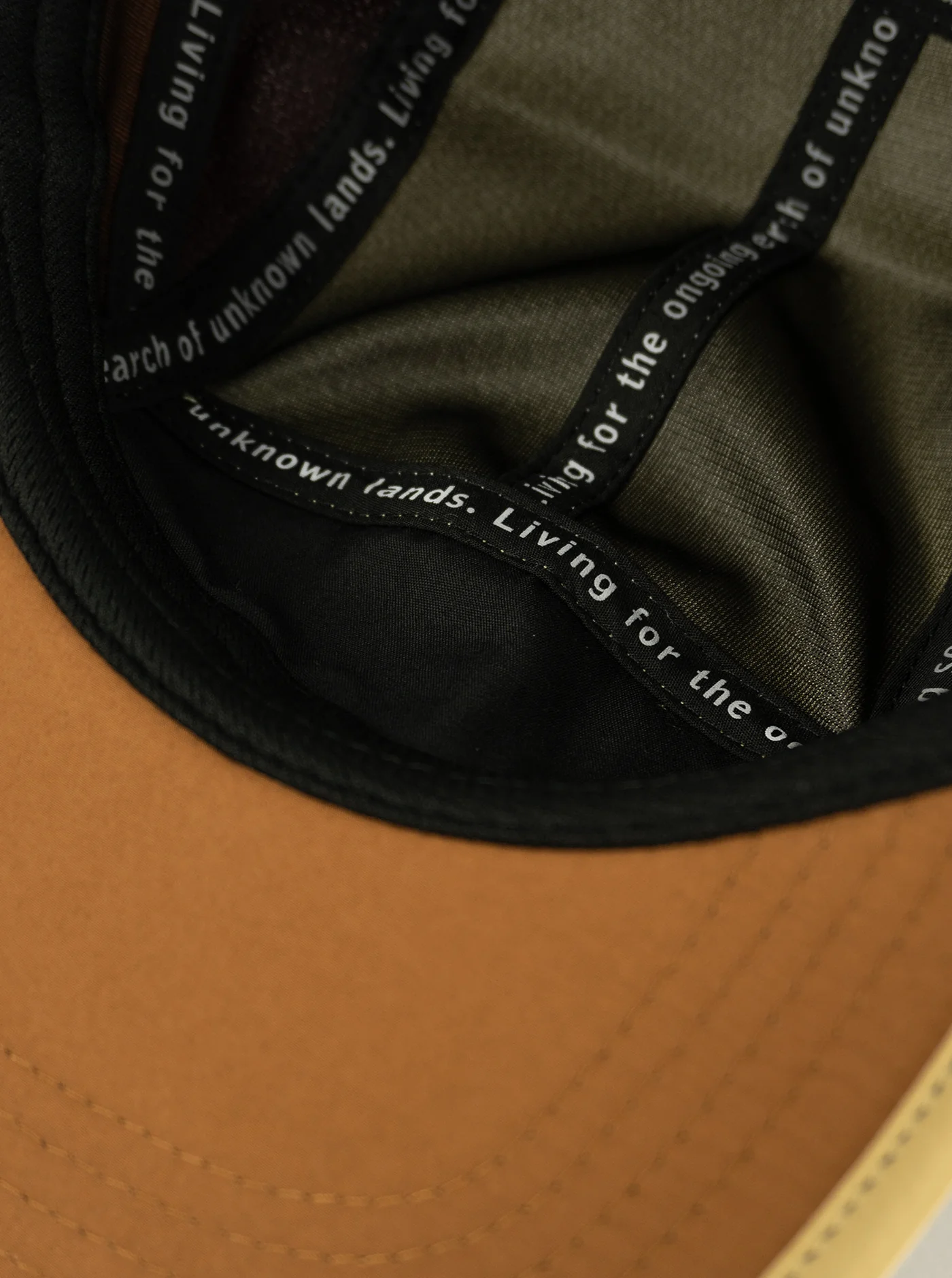 Camper Hat - Cream/Deer Brown - Image 5