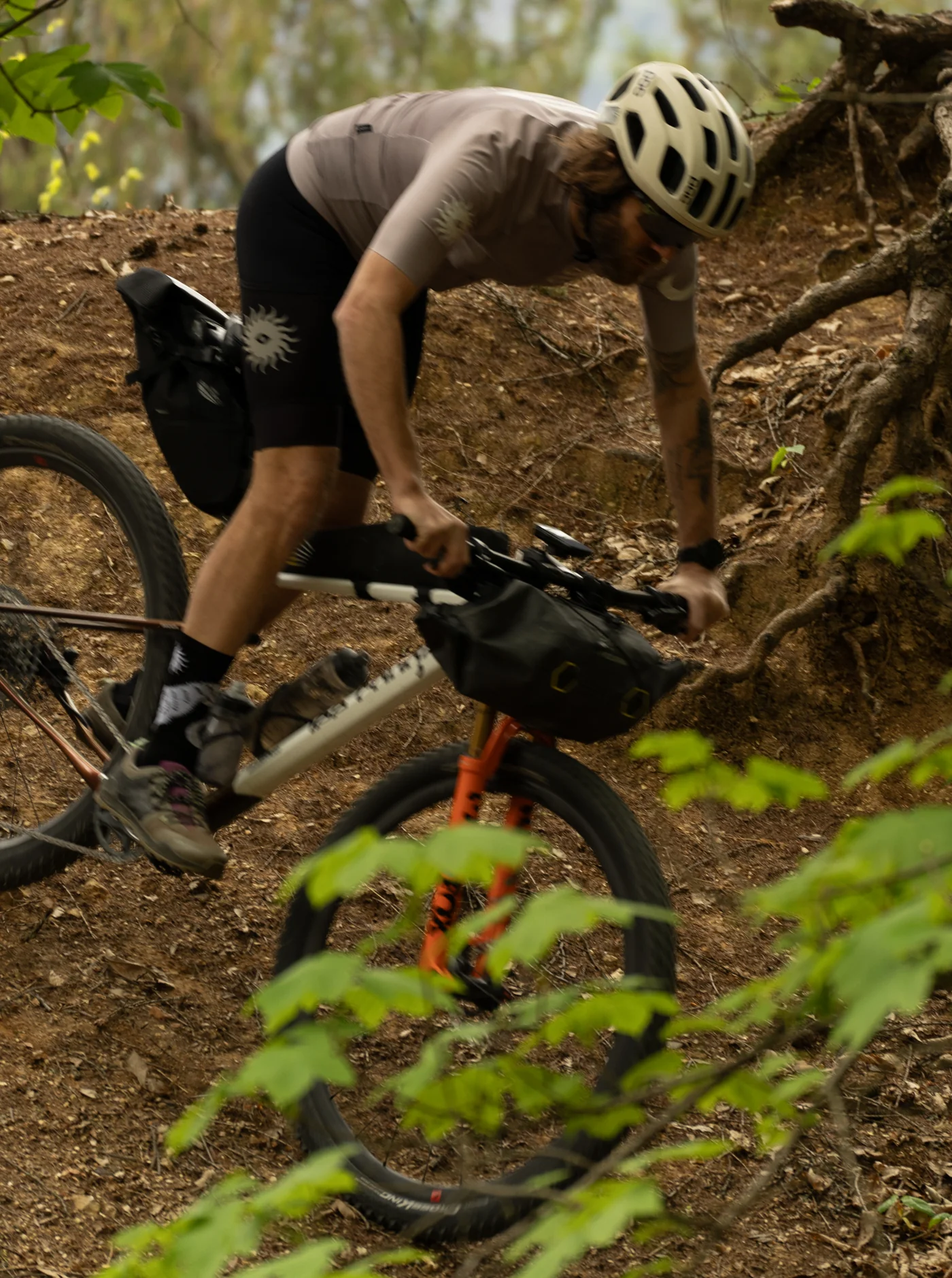Cargo Bib Shorts - Black - Image 7
