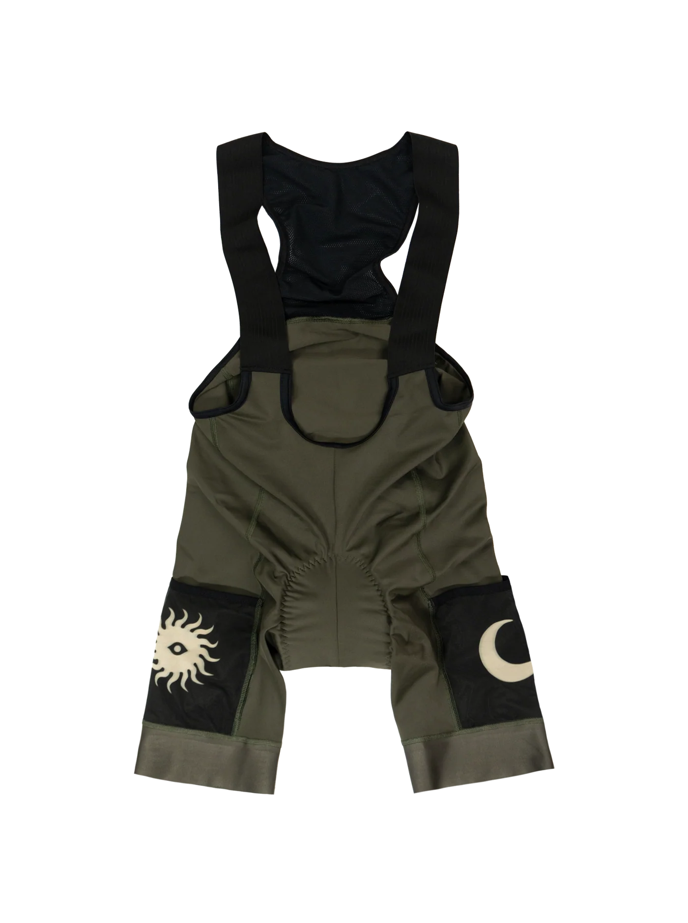 Cargo Bib Shorts - Olive