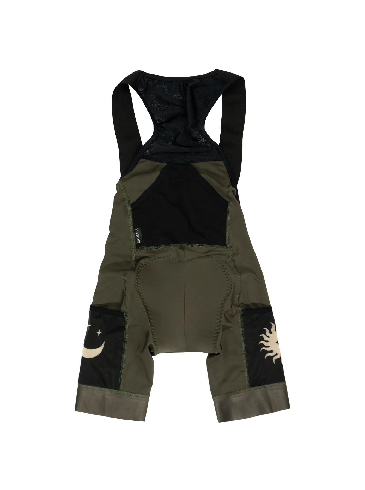 Cargo Bib Shorts - Olive - Image 2