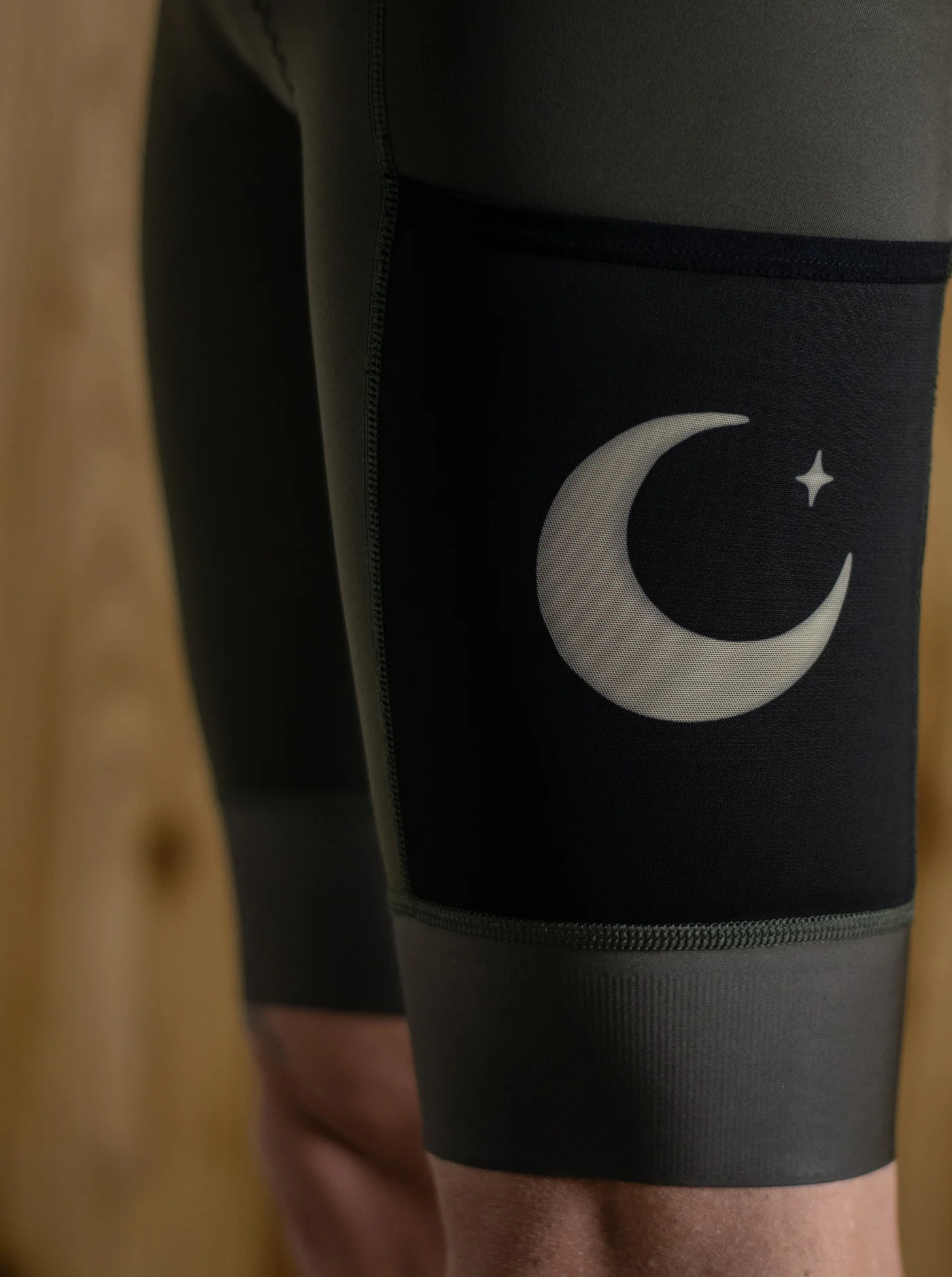 Cargo Bib Shorts - Olive - Image 5