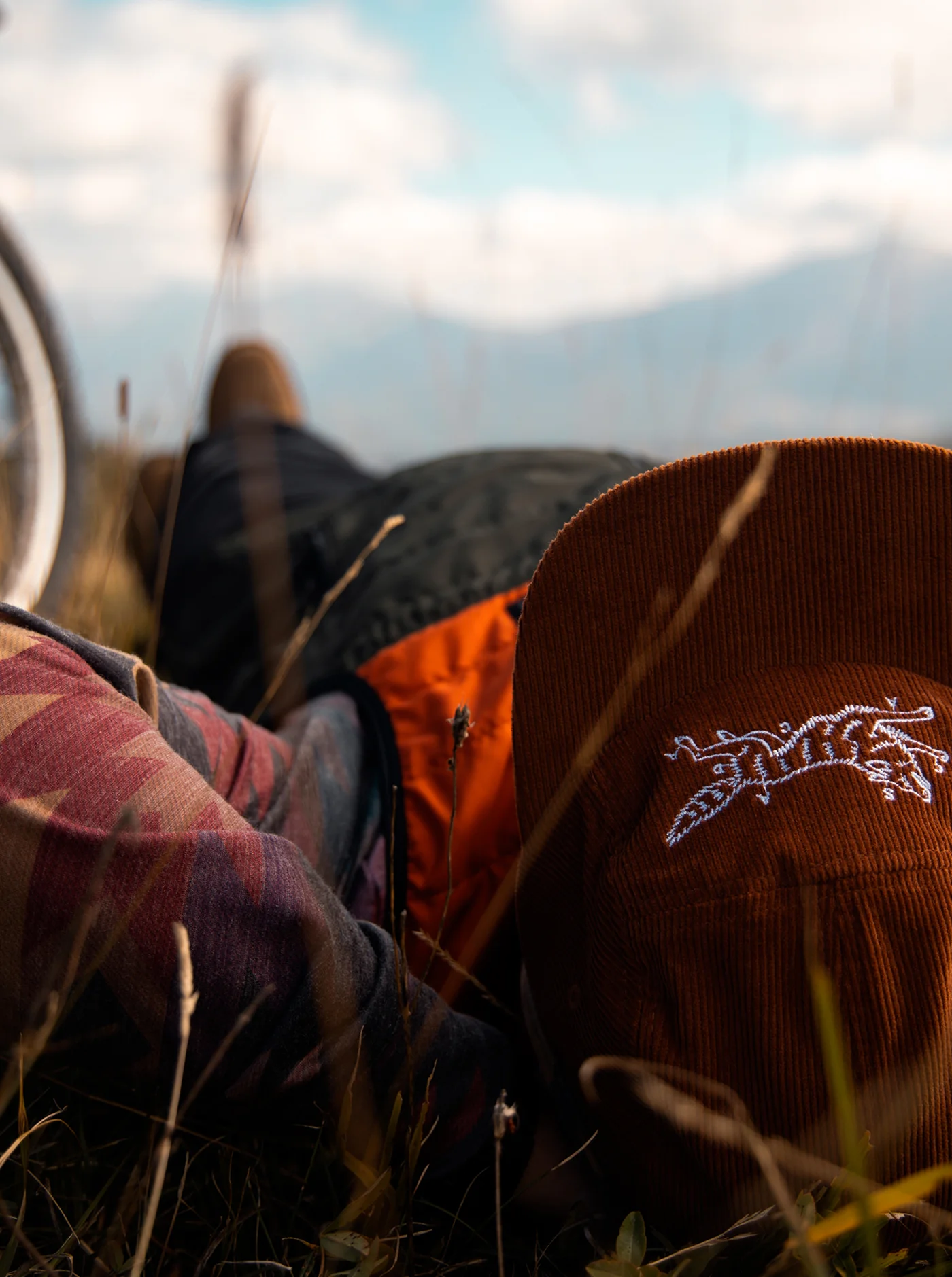 Corduroy Camper Hat - Light Rust - Image 9