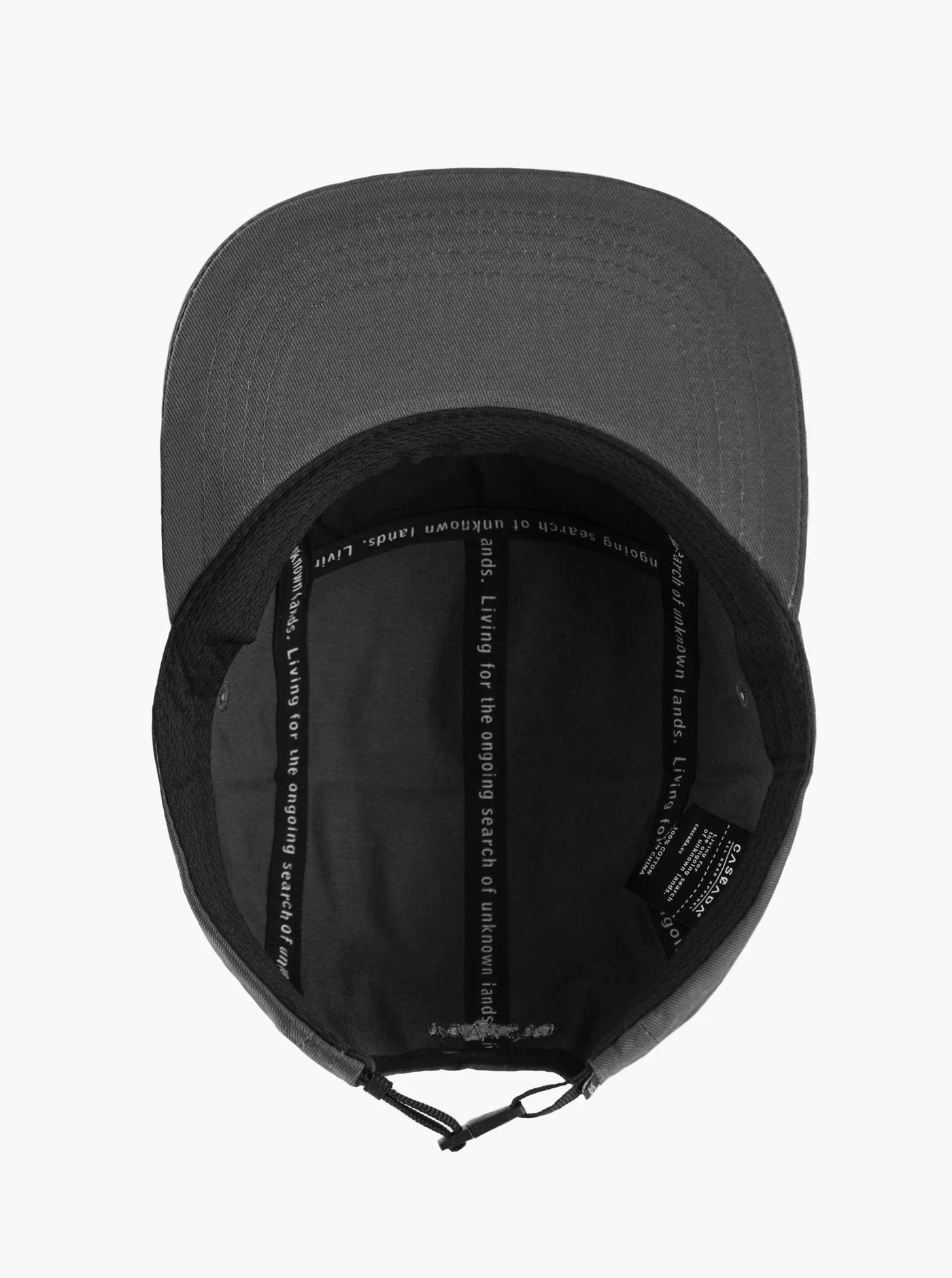Cotton Camper Hat - Black - Image 5