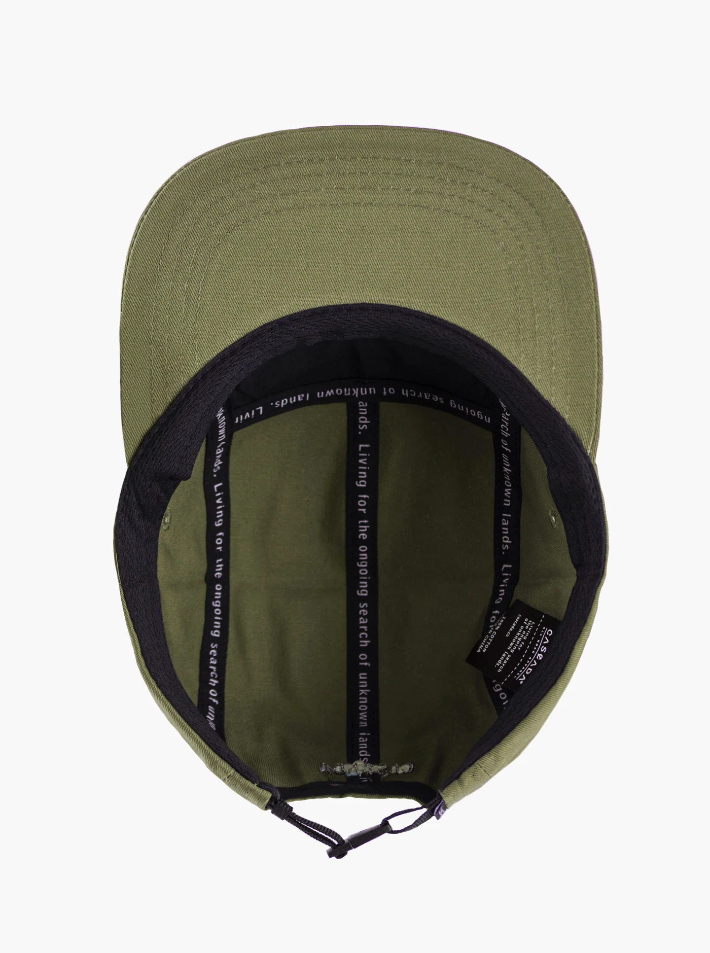 Cotton Camper Hat - Olive - Image 5