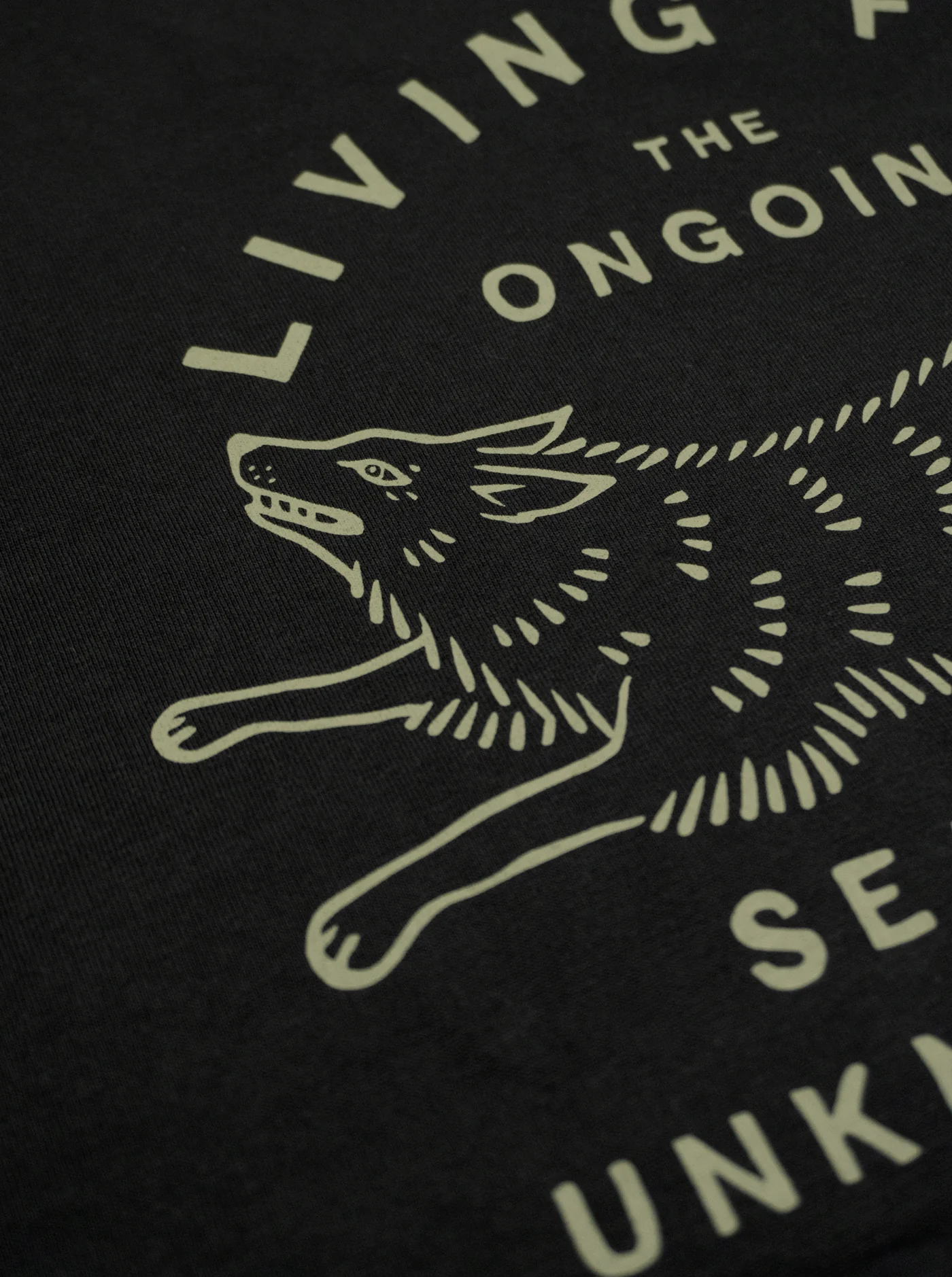 Cotton Unisex T-Shirt - Classic Logo Black - Image 3