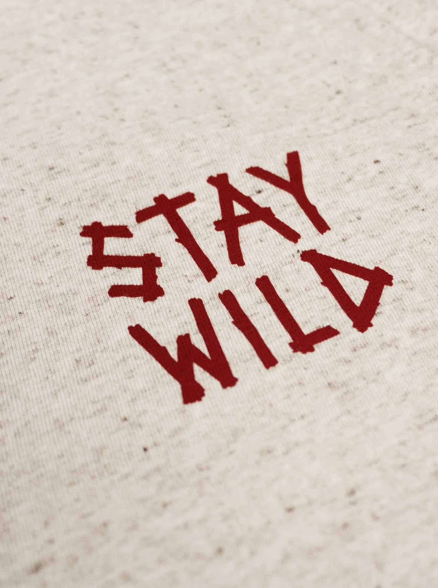 Cotton Unisex T-Shirt - Stay Wild - Image 4