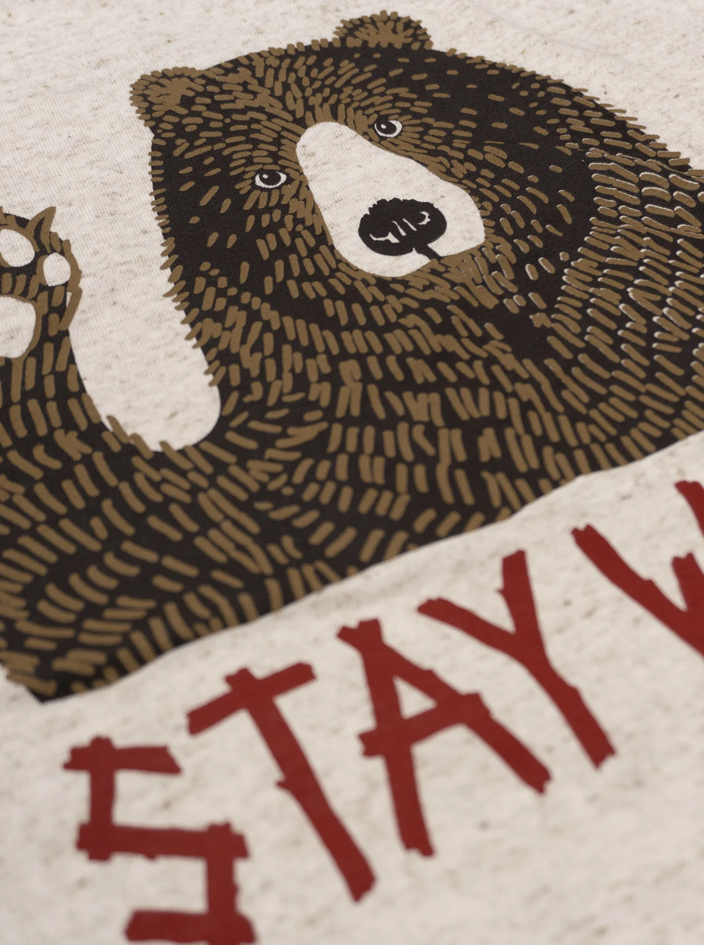 Cotton Unisex T-Shirt - Stay Wild - Image 5