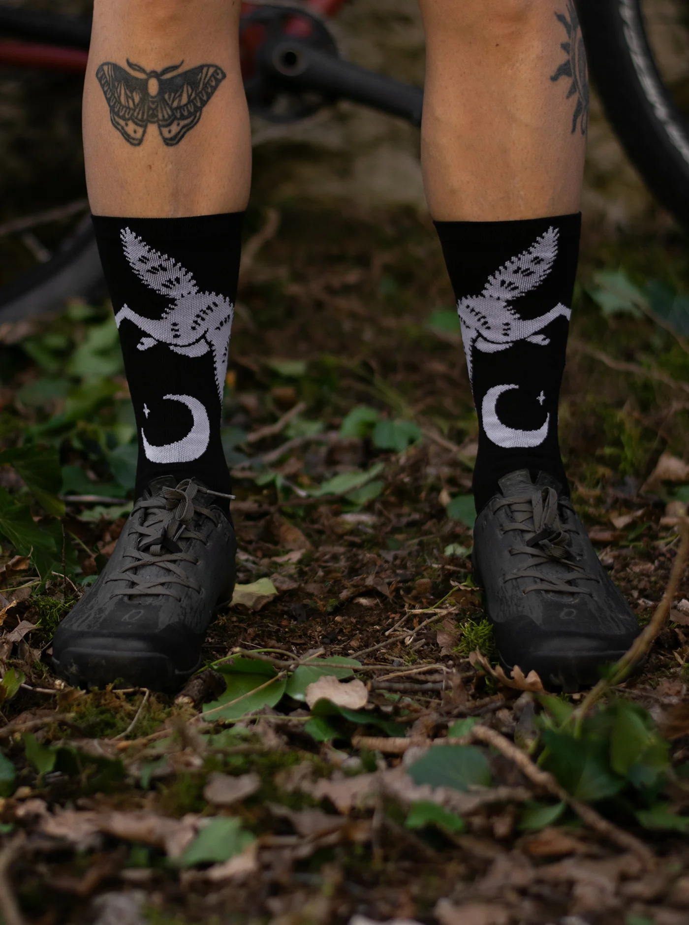 Cross Socks - White Wolf - Image 4