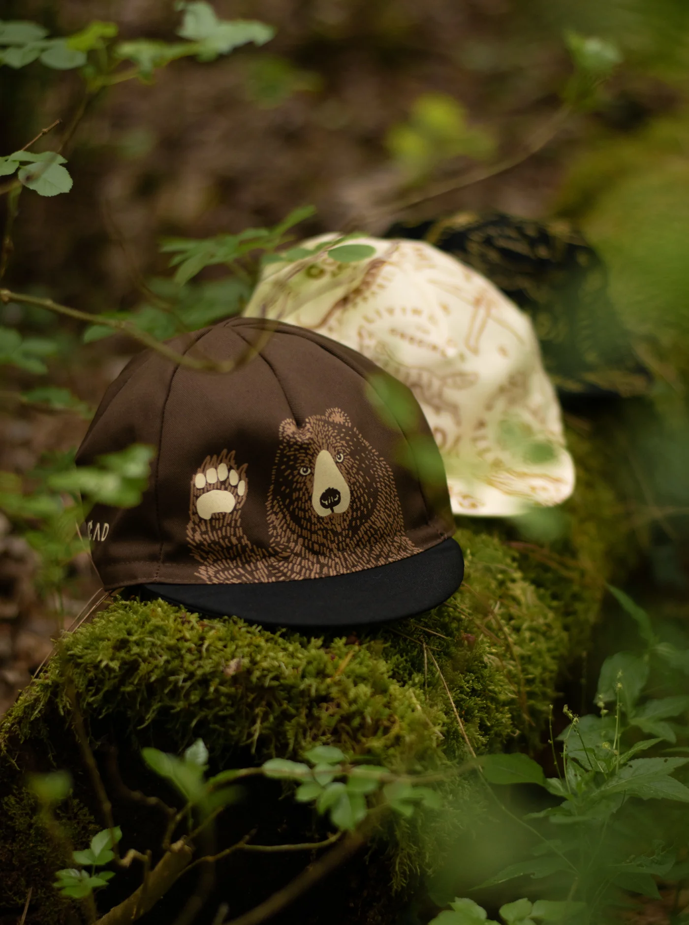 Cycling Cap - Stay Wild - Brown - Image 5