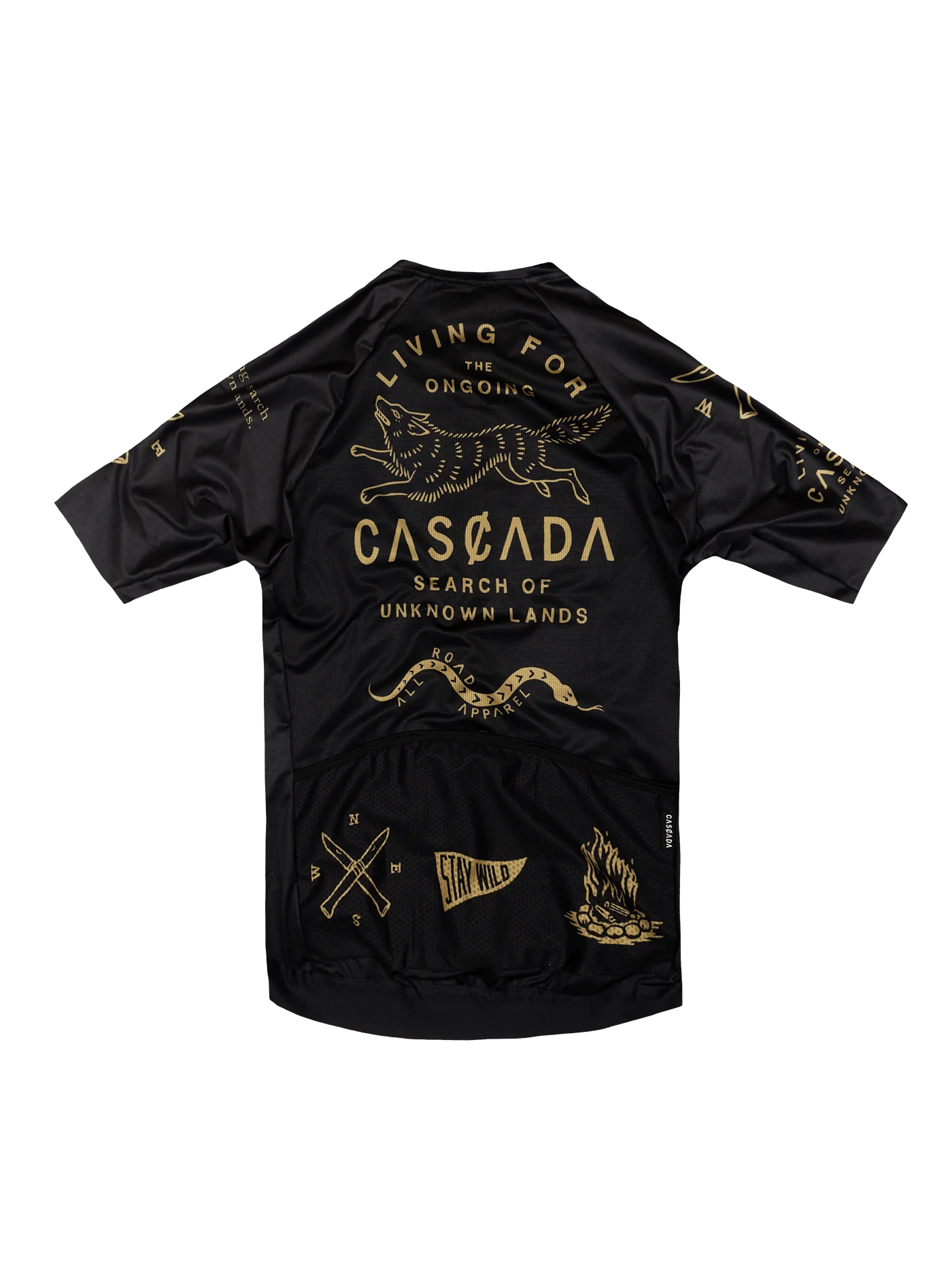 Cycling Jersey - Crew Kit - Black - Image 2