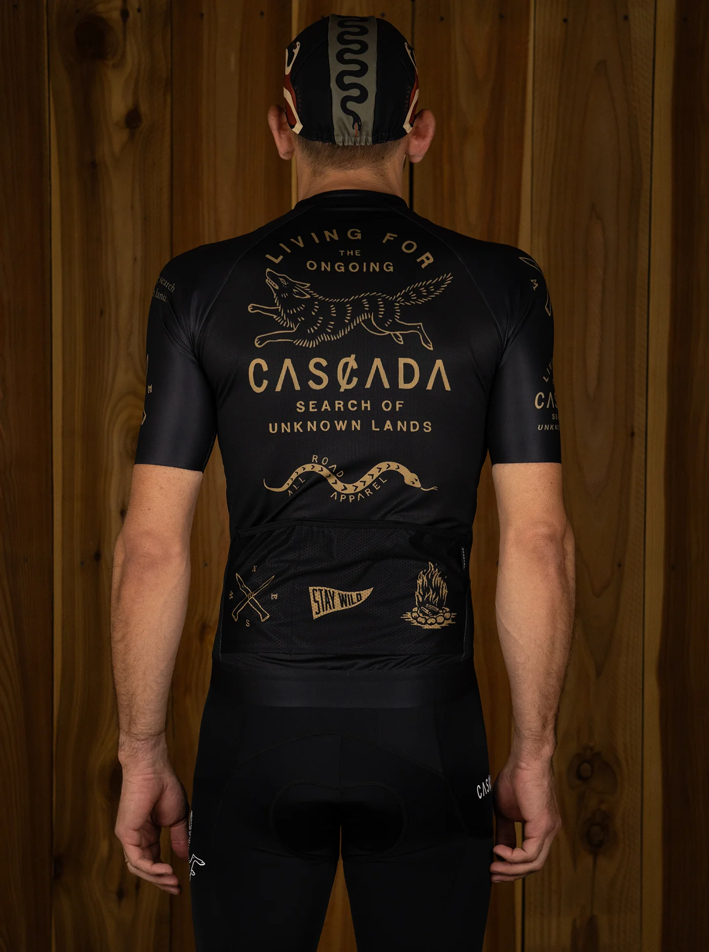 Cycling Jersey - Crew Kit - Black - Image 6
