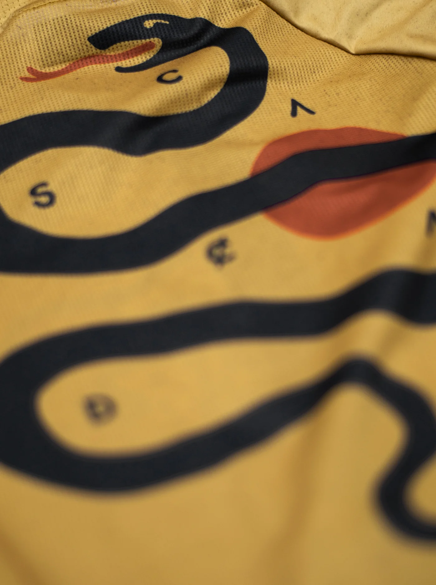 Cycling Jersey - Snakebite - Honey Gold - Image 3