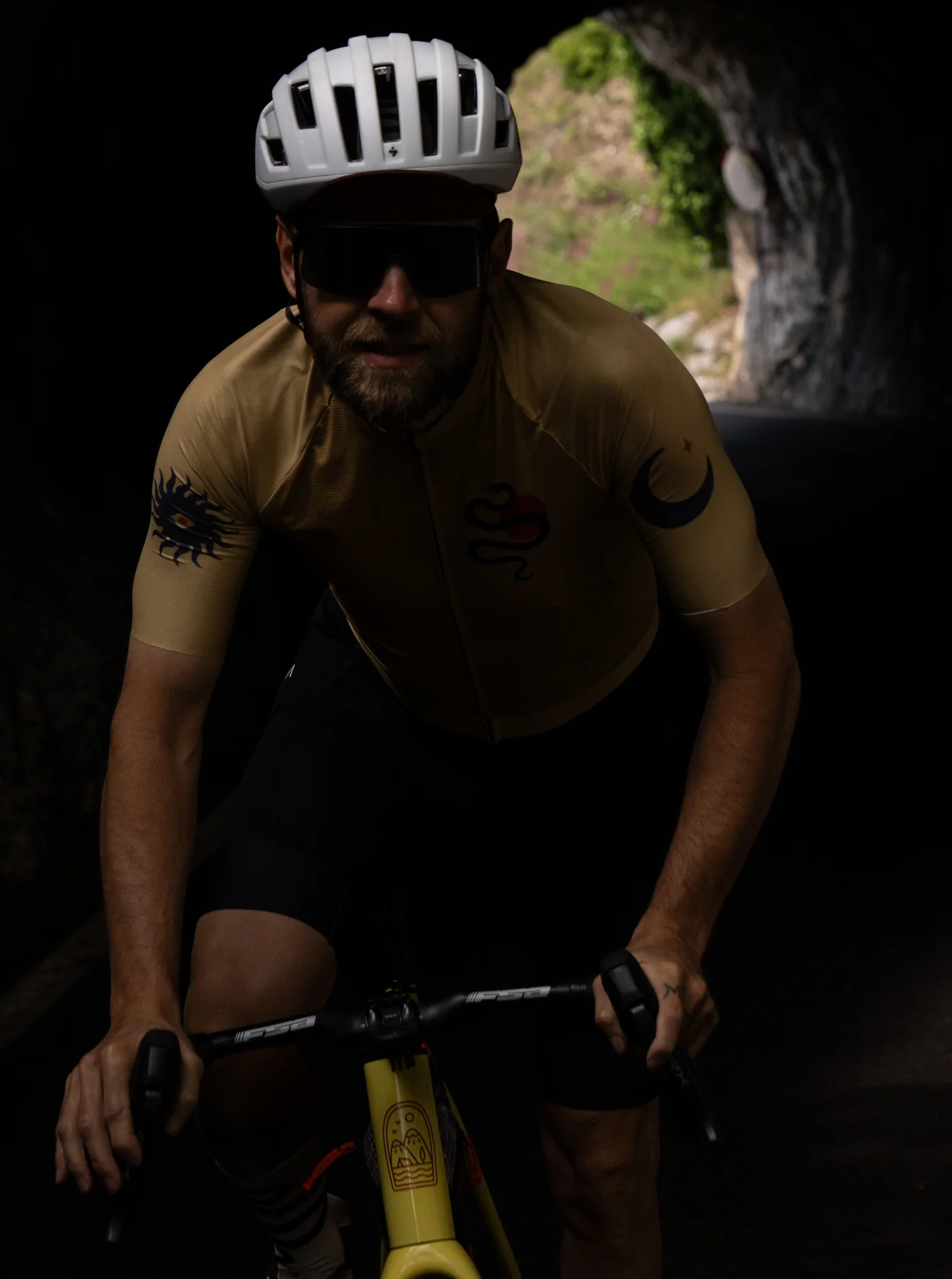 Cycling Jersey - Snakebite - Honey Gold - Image 8