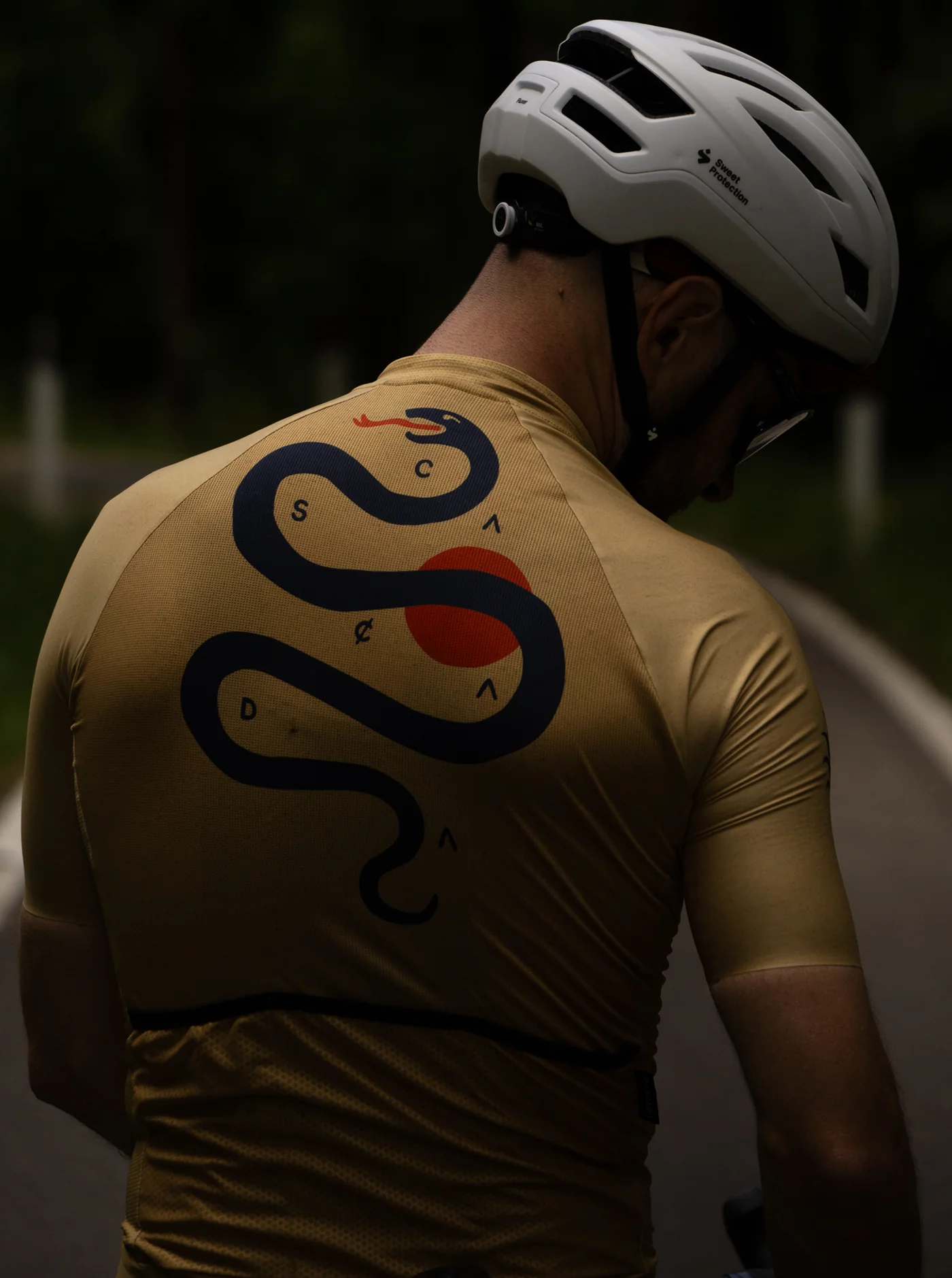 Cycling Jersey - Snakebite - Honey Gold - Image 9