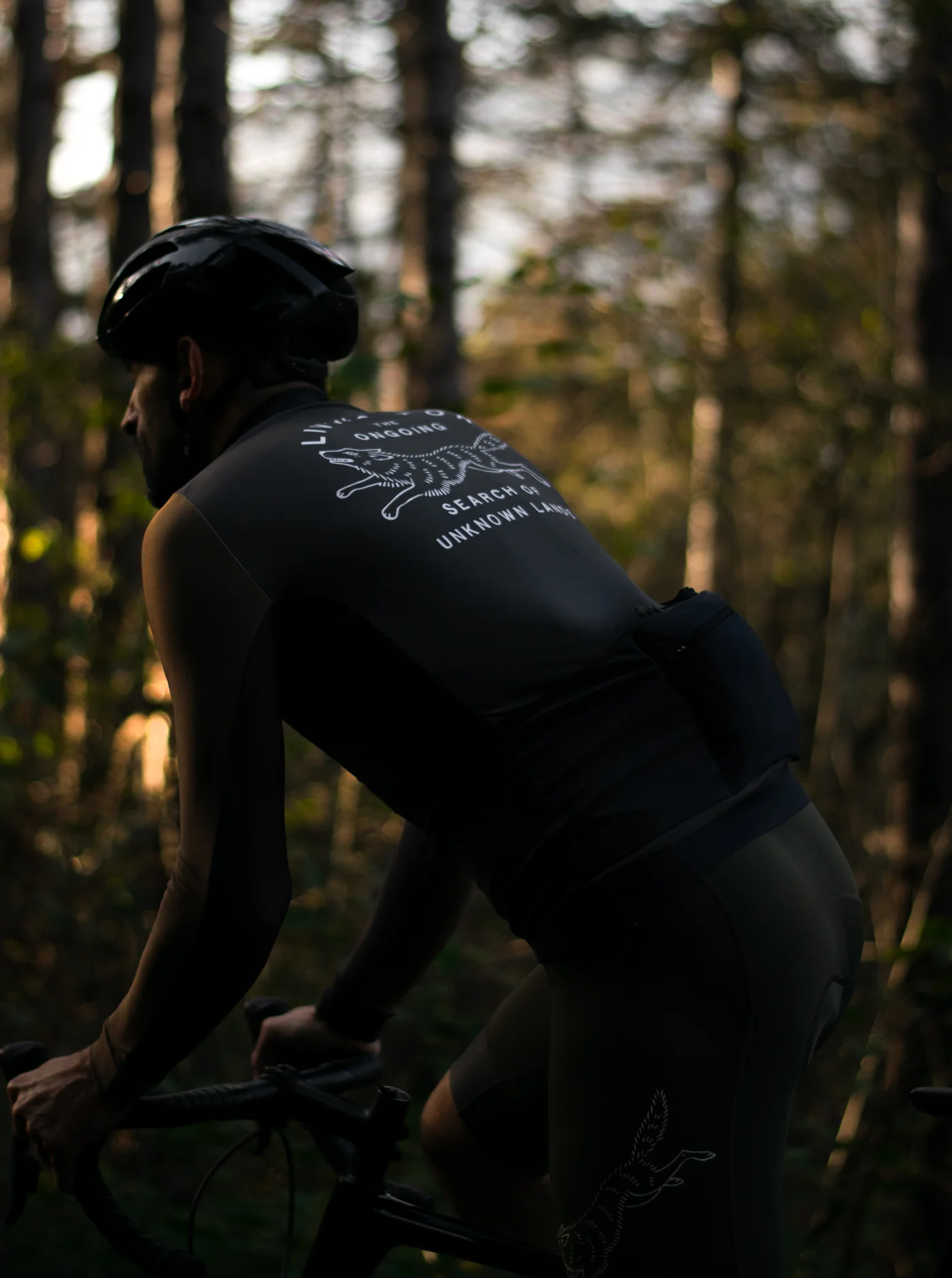 Cycling Long Sleeve Jersey - Bush - Image 10