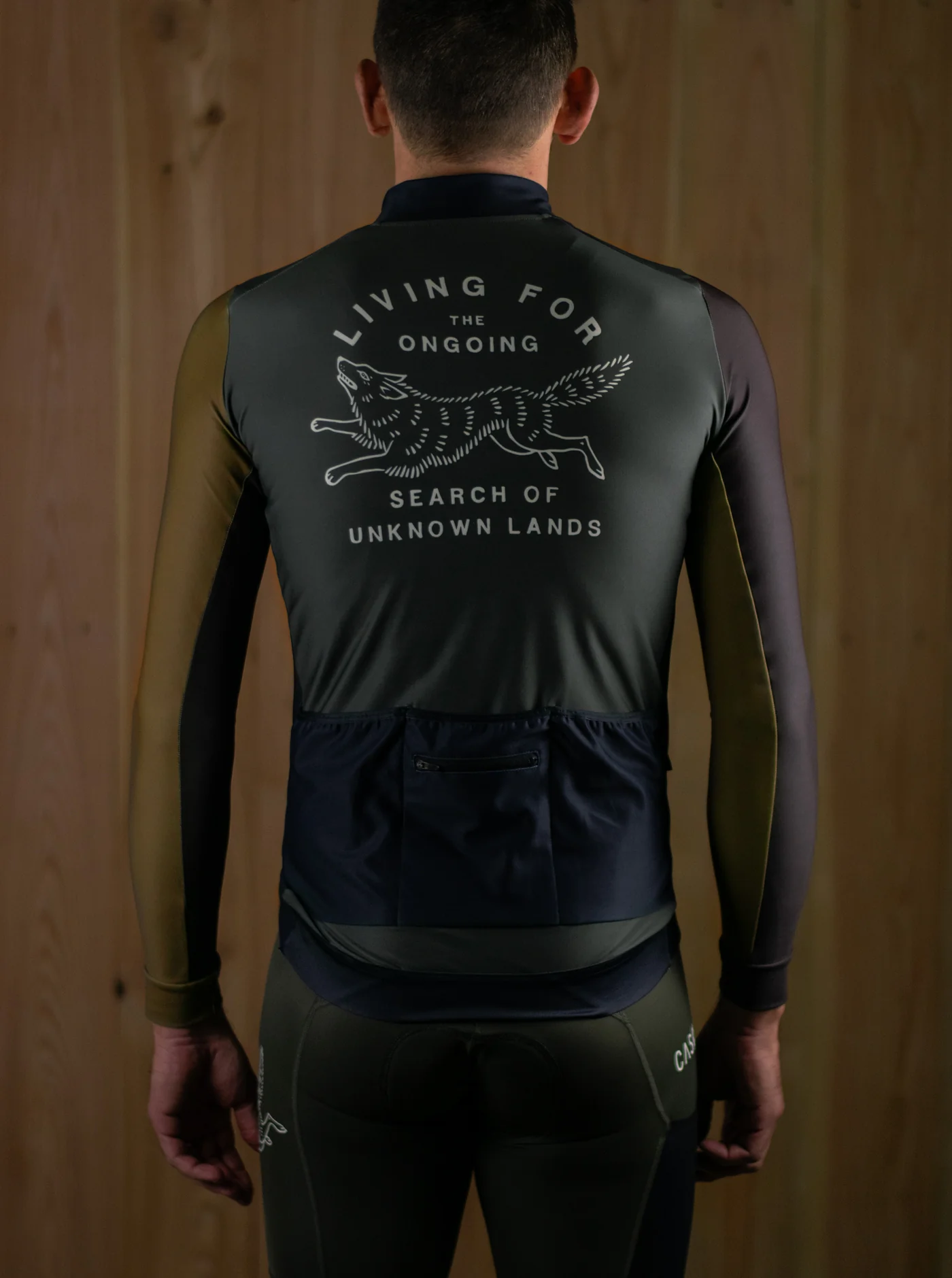 Cycling Long Sleeve Jersey - Bush - Image 11