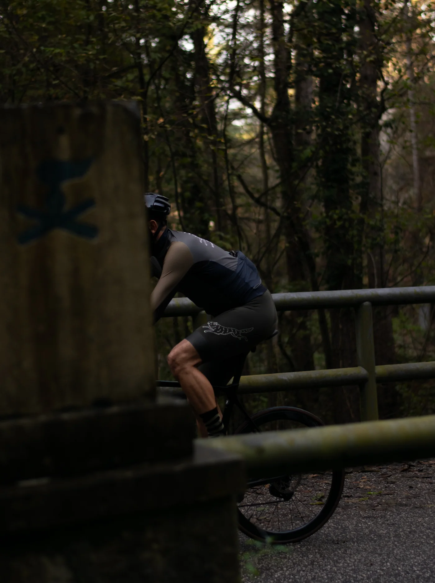 Cycling Long Sleeve Jersey - Bush - Image 12