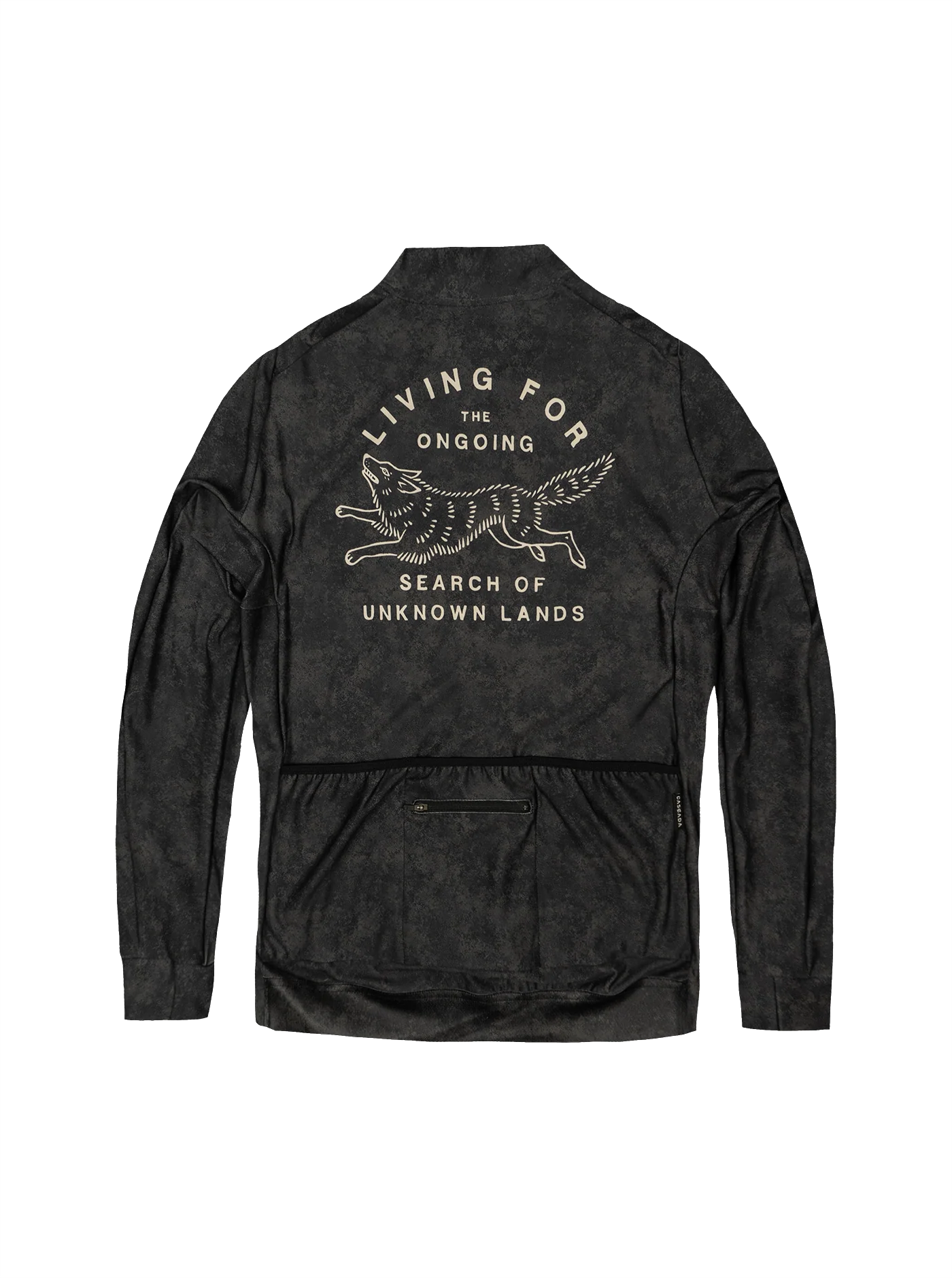Cycling Long Sleeve Jersey - Haze Black - Image 2