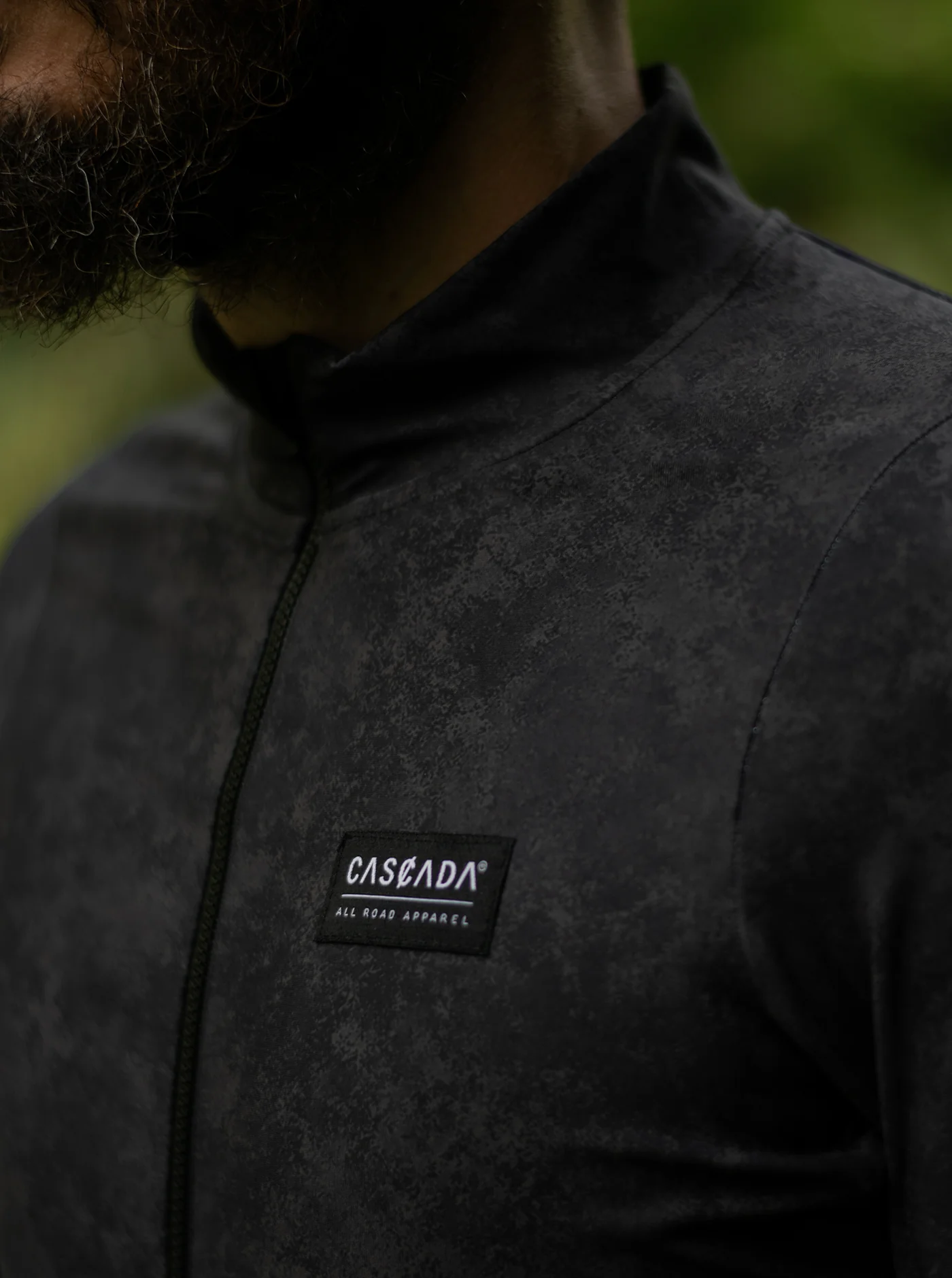 Cycling Long Sleeve Jersey - Haze Black - Image 7