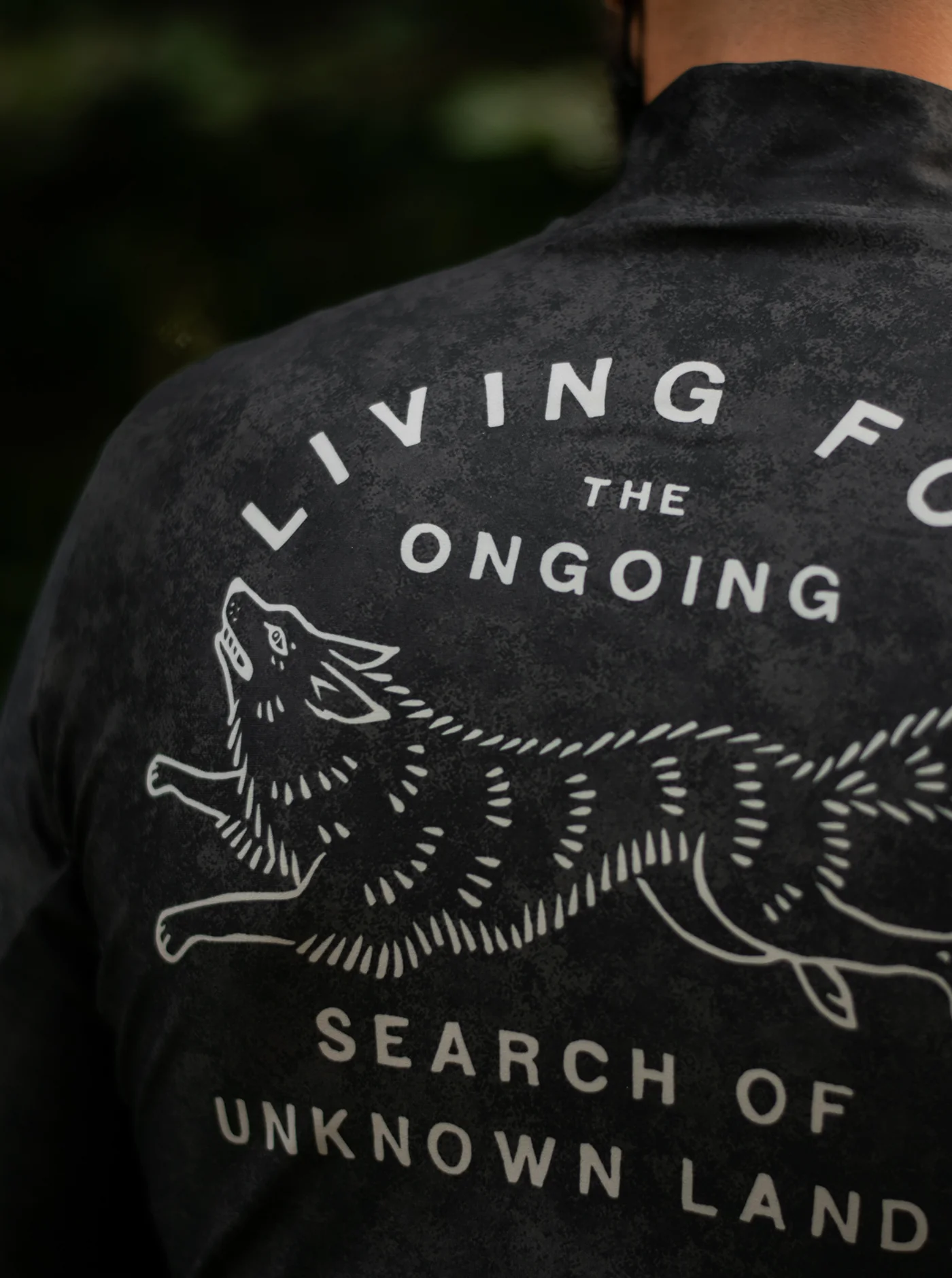 Cycling Long Sleeve Jersey - Haze Black - Image 8
