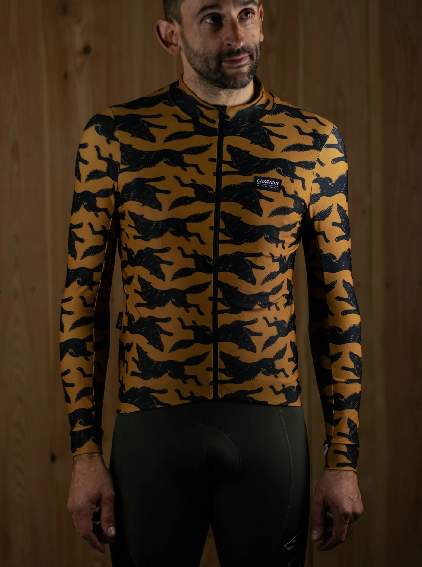 Cycling Long Sleeve Jersey - Wolfpack - Image 3
