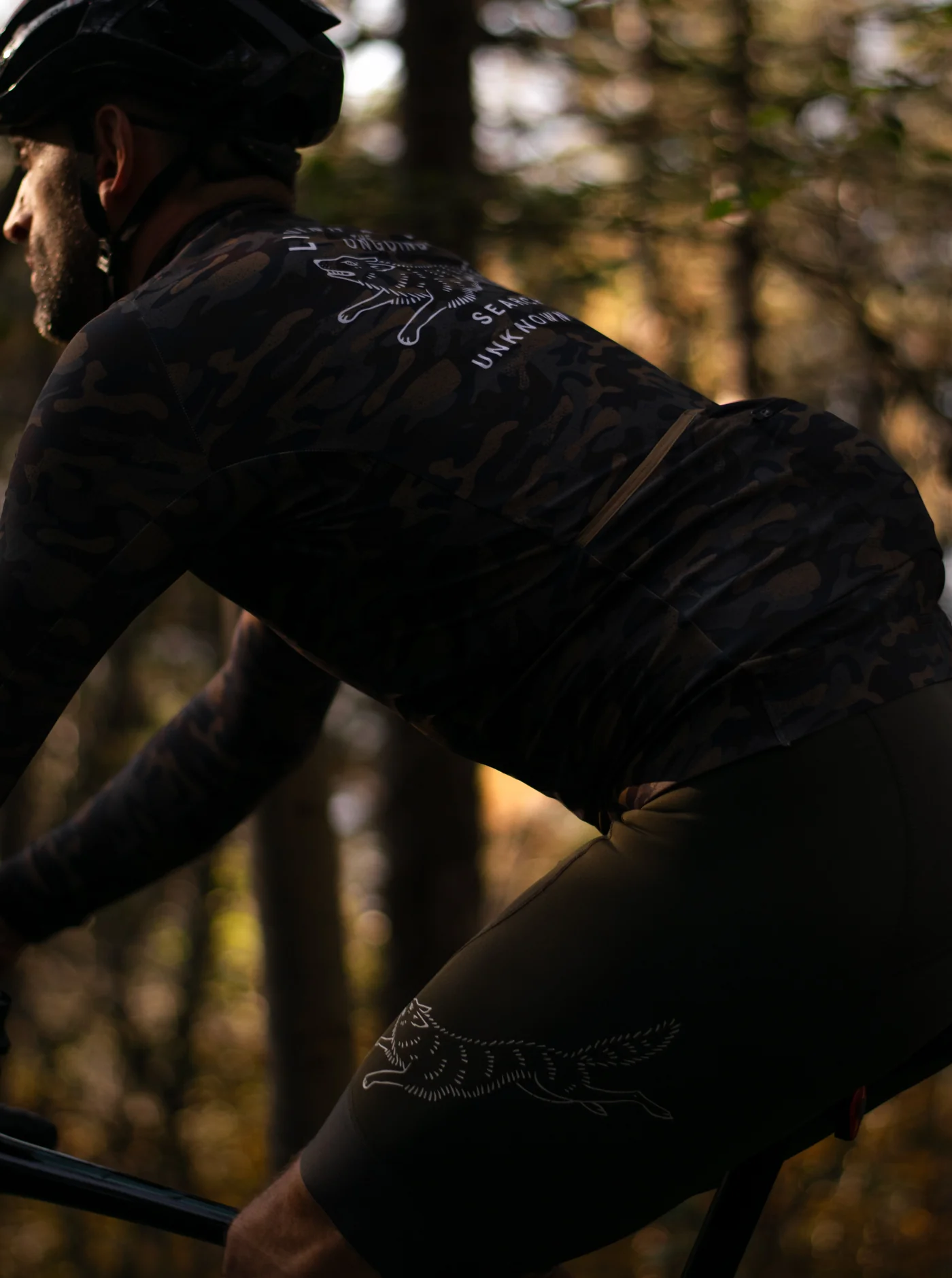 Cycling Long Sleeve Jersey - Woodland - Image 10
