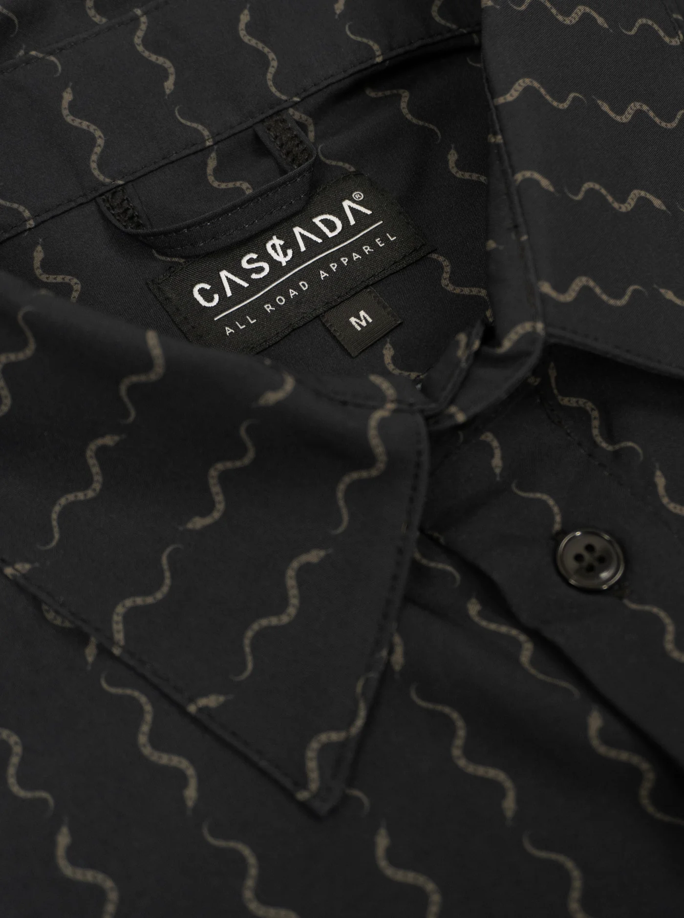 Howling Button Up Shirt - Shadow Snake - Image 3