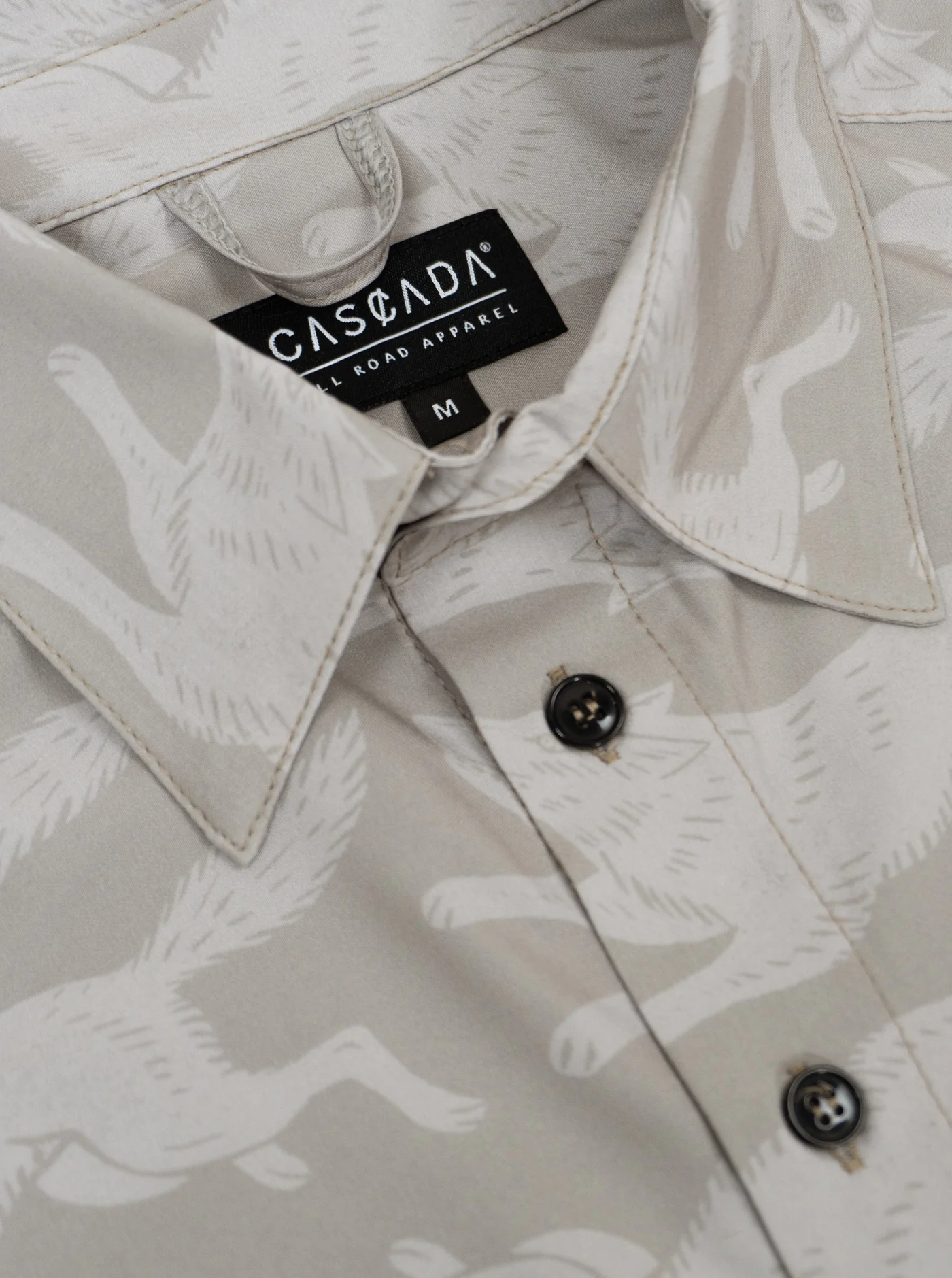 Howling Button Up Shirt - Wolfpack - Sage - Image 3