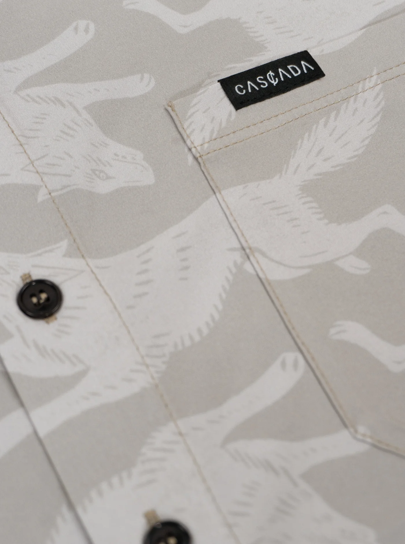 Howling Button Up Shirt - Wolfpack - Sage - Image 4