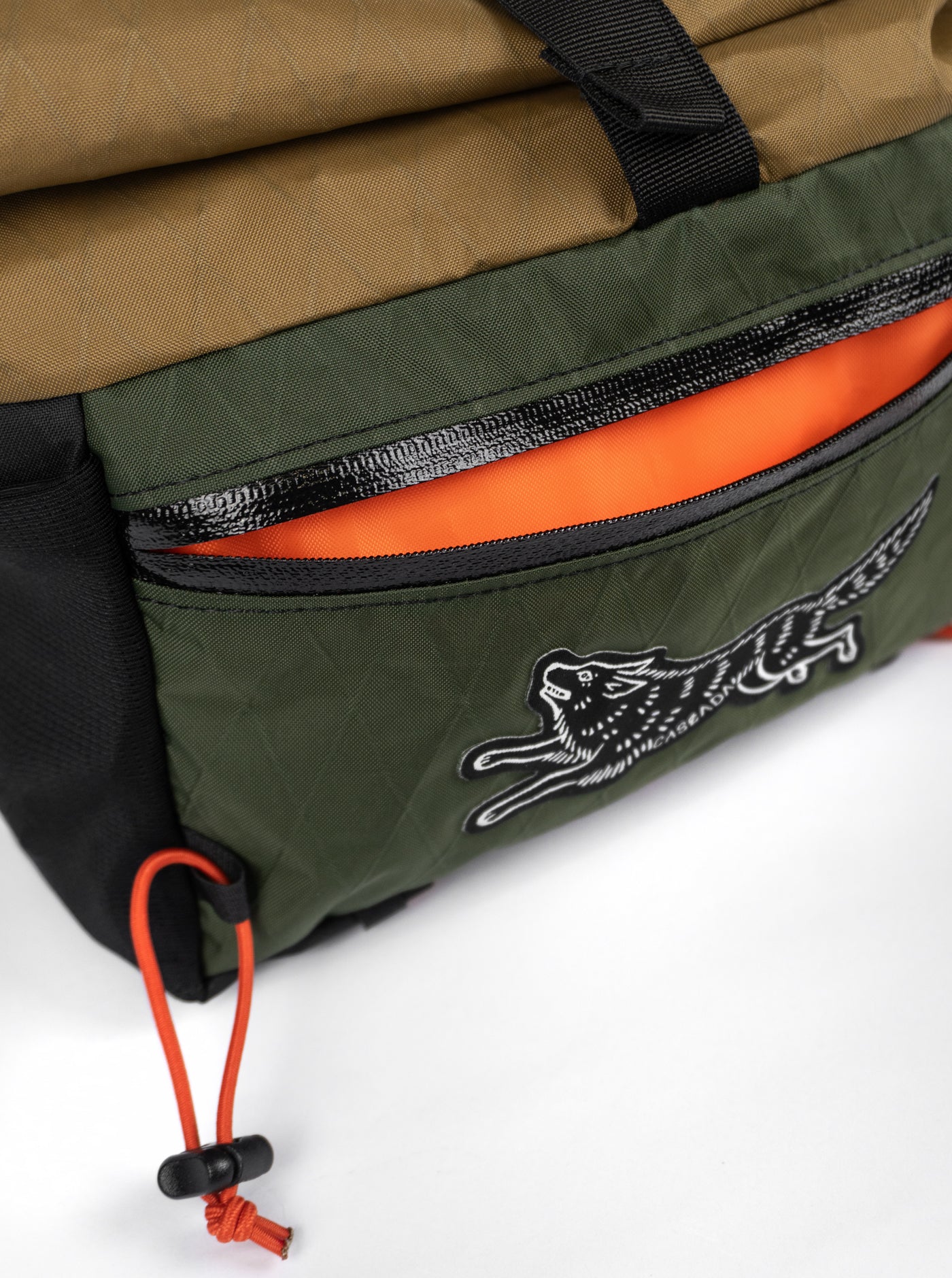 Jaunt Roll-Top Hip Pack - Olive/Coyote - Image 6