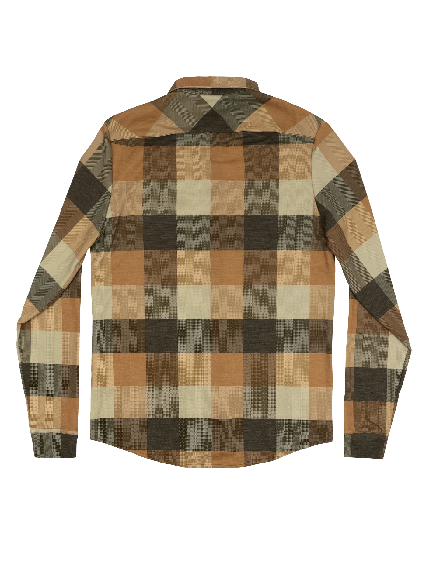 Land Outdoor Shirt - Chestnut Check - Image 2