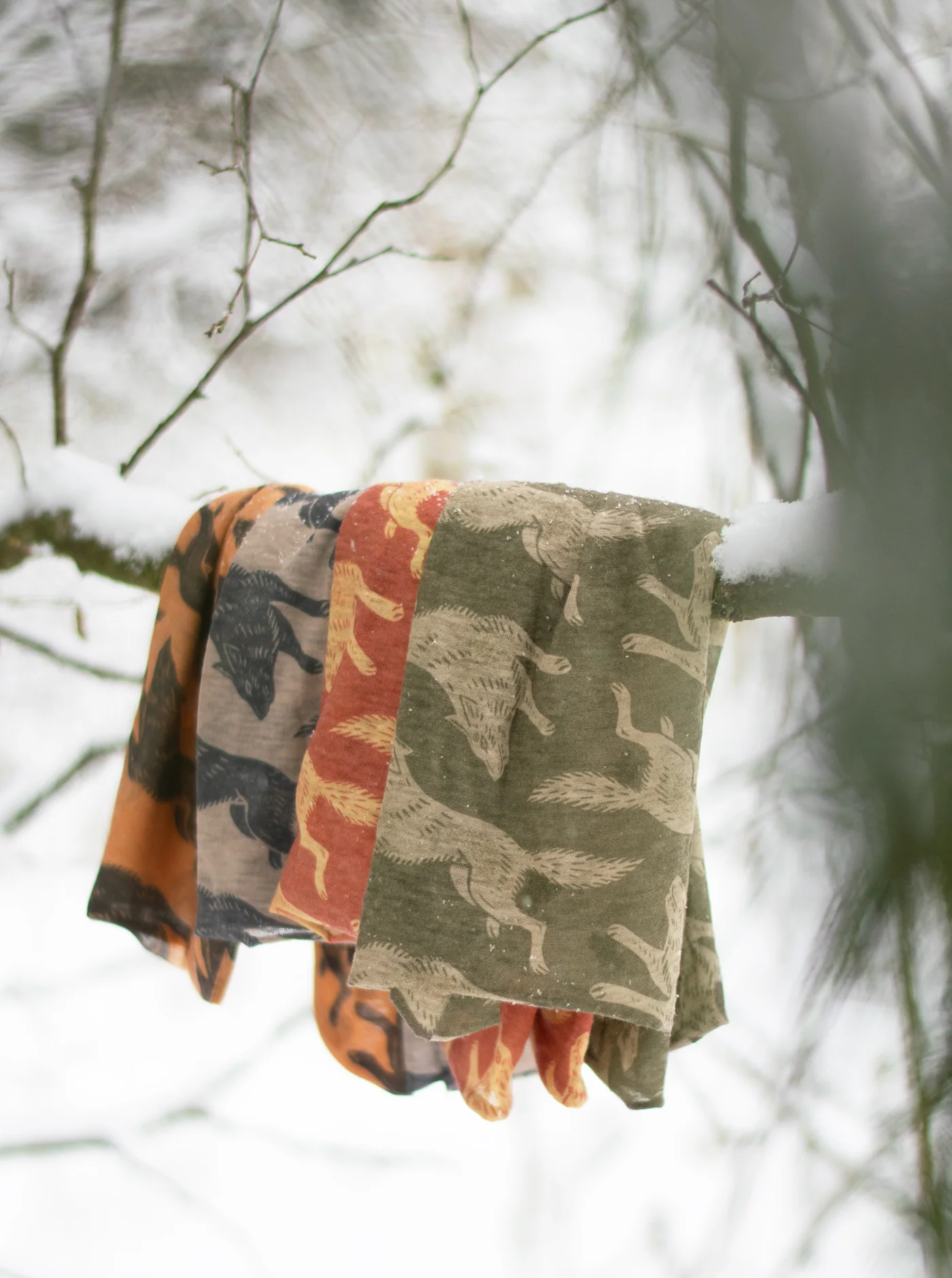 Merino Wolfpack Snood - Olive - Image 4