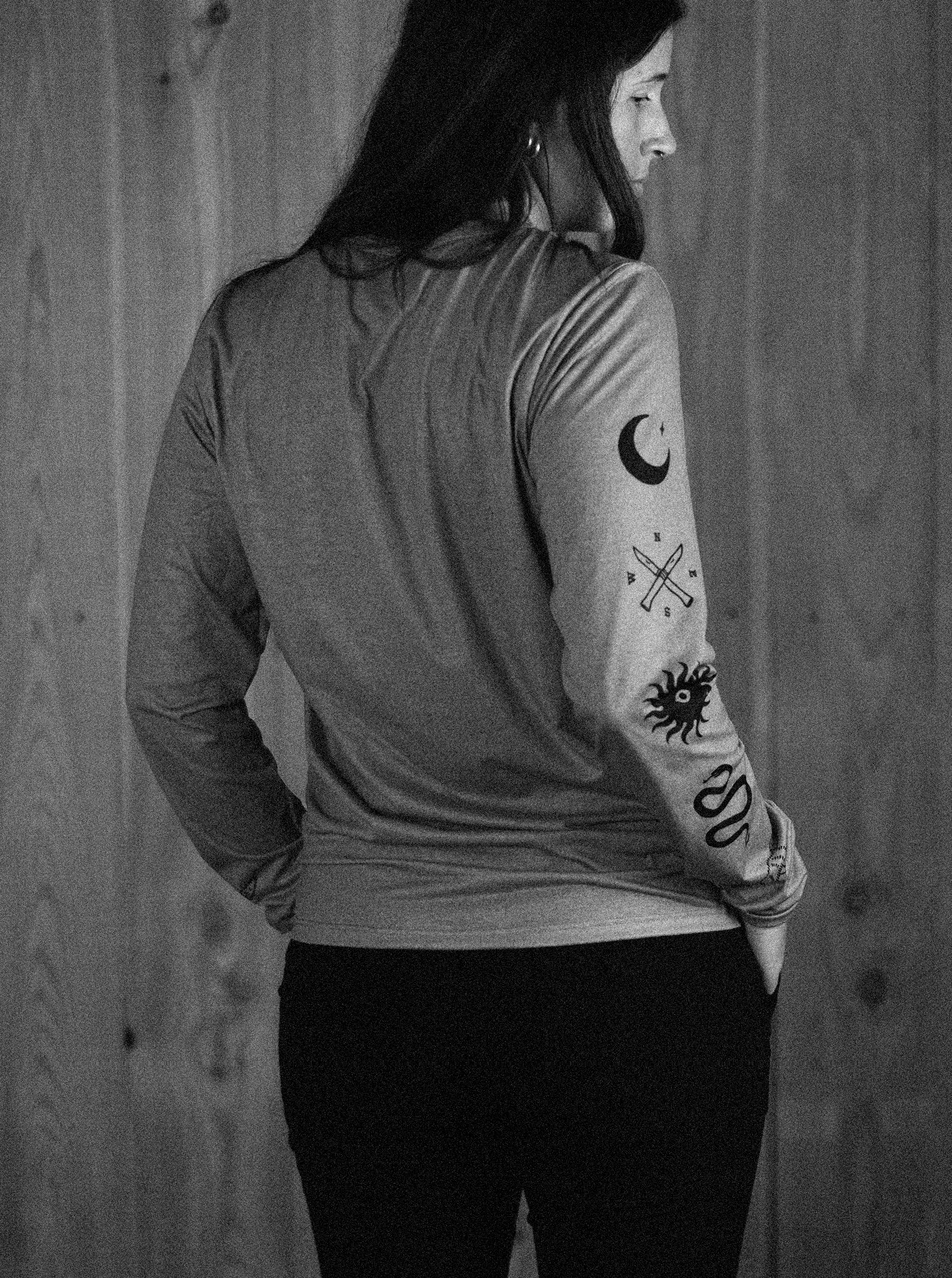 Trail Long Sleeve T-Shirt - Black - Image 11