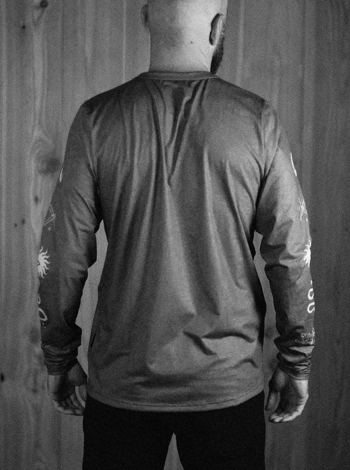 Trail Long Sleeve T-Shirt - Brown - Image 9