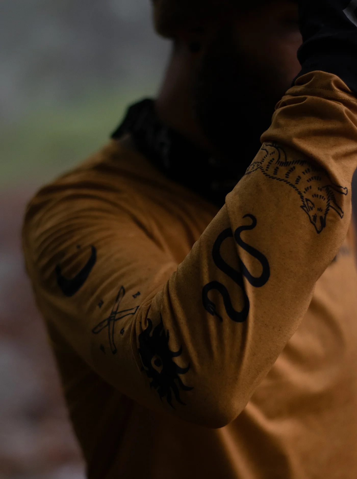 Trail Long Sleeve T-Shirt - Snakebite Olive - Image 5