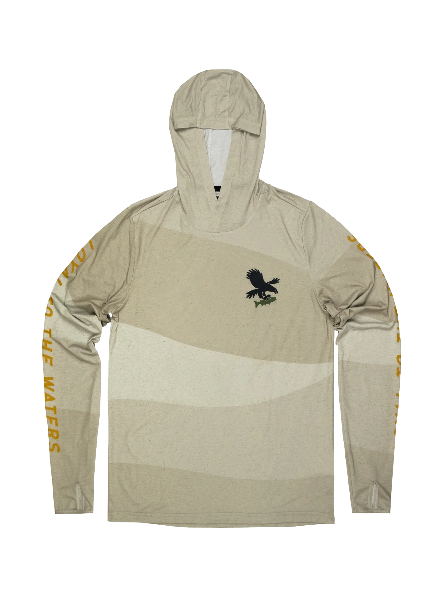 Trail T-Shirt Hoodie - Loyal To The Waters