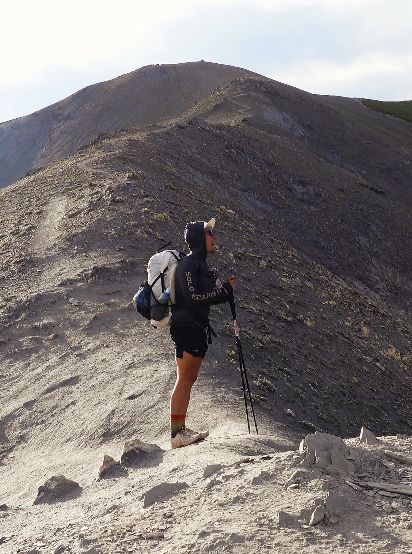 Trail T-Shirt Hoodie - Solo Escapism - Image 11