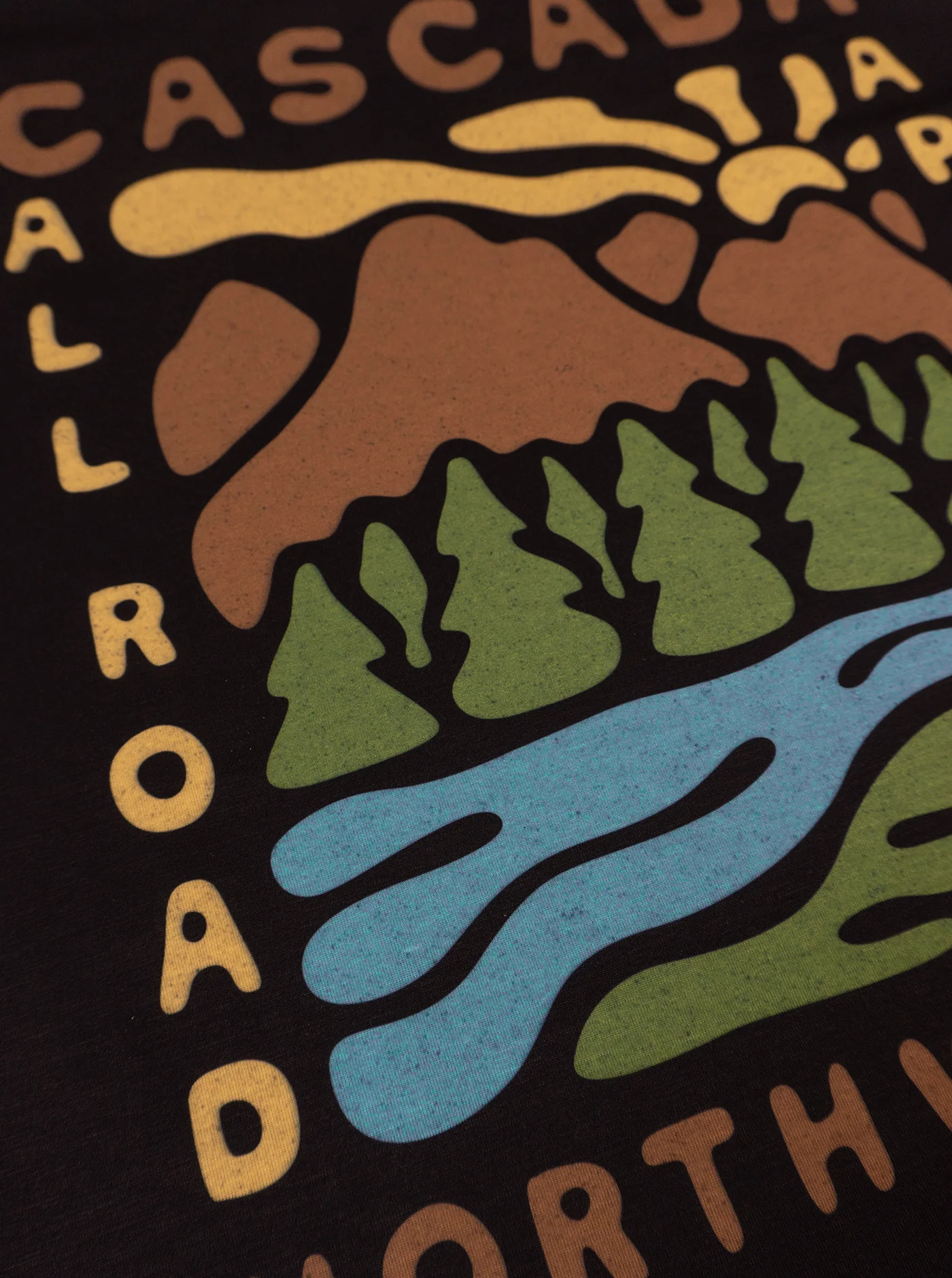 Trail T-Shirt - Northwoods - Black - Image 3