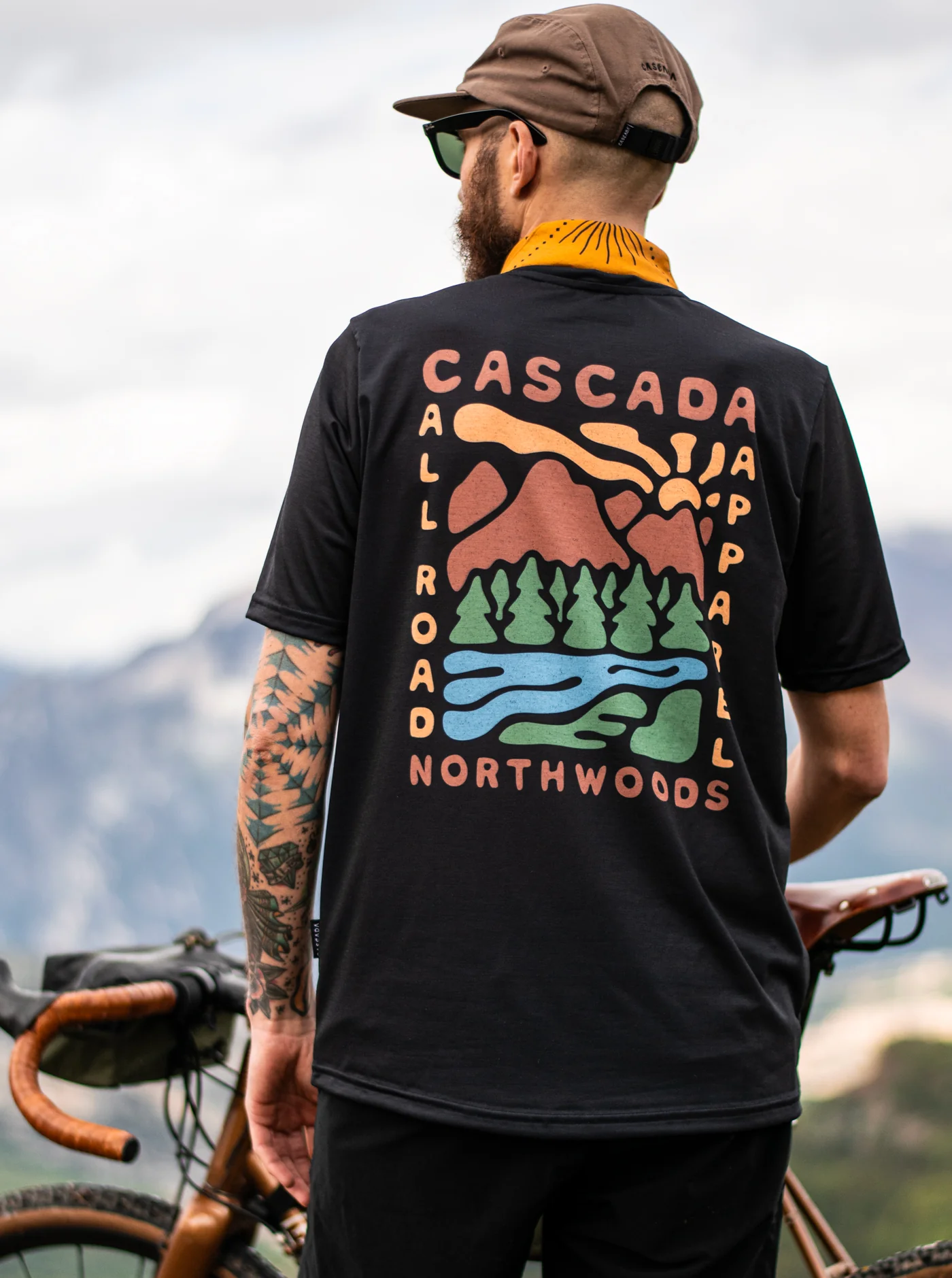 Trail T-Shirt - Northwoods - Black - Image 6