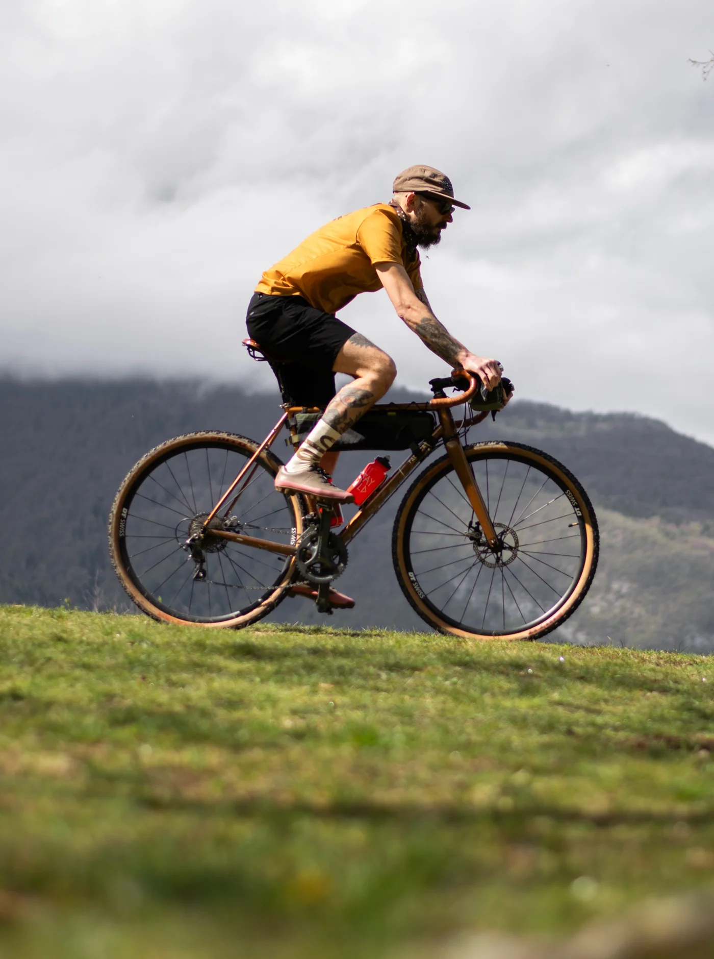 Trail T-Shirt - Off The Grid - Honey Gold - Image 6