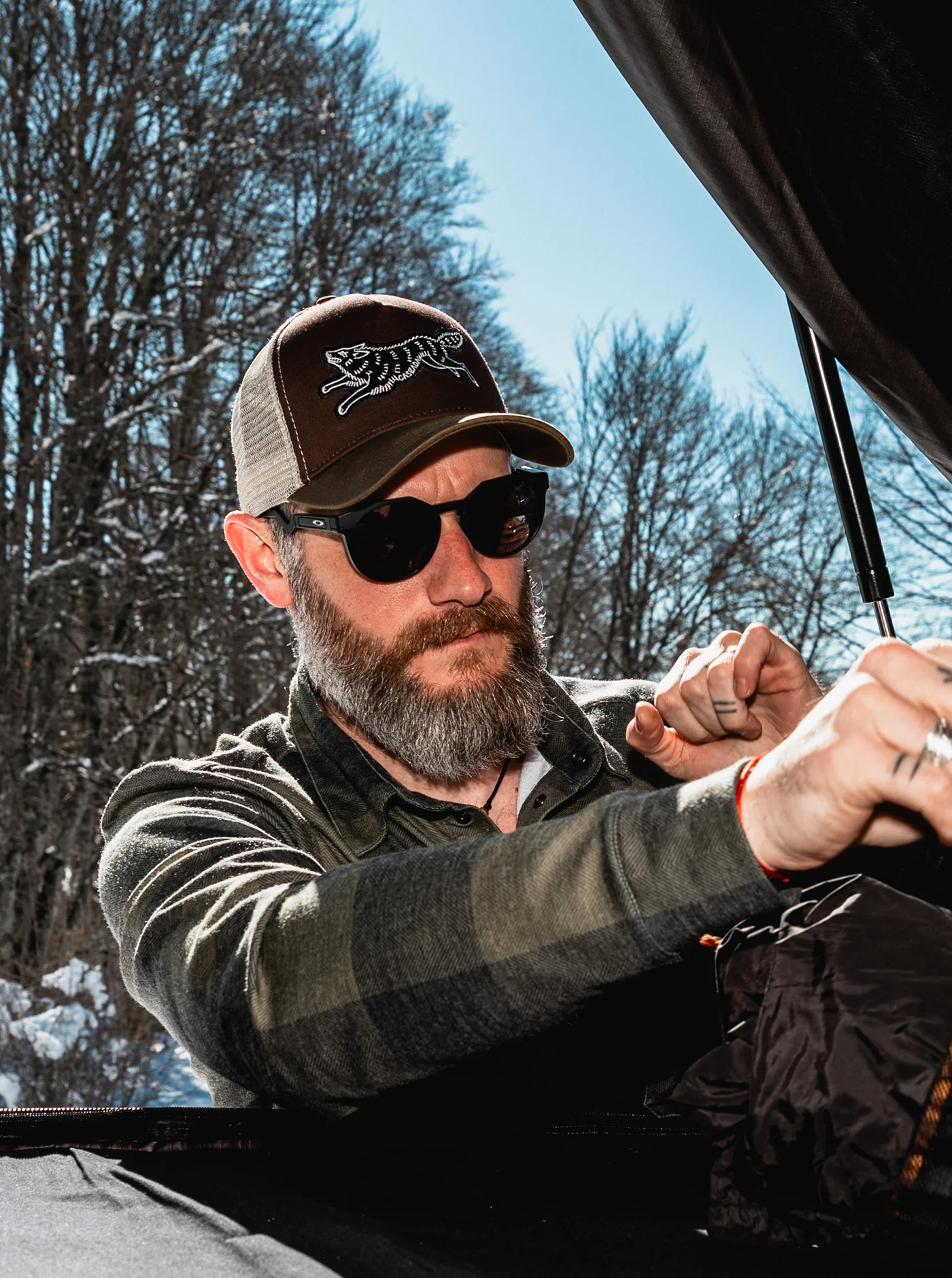 Trucker Hat - Wolf - Image 7