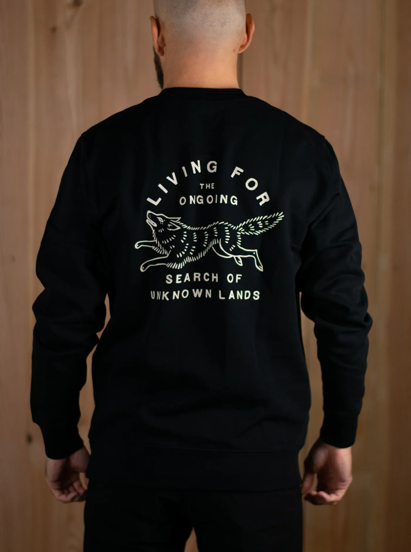 Unisex Classic Crew - Off The Grid - Black - Image 6