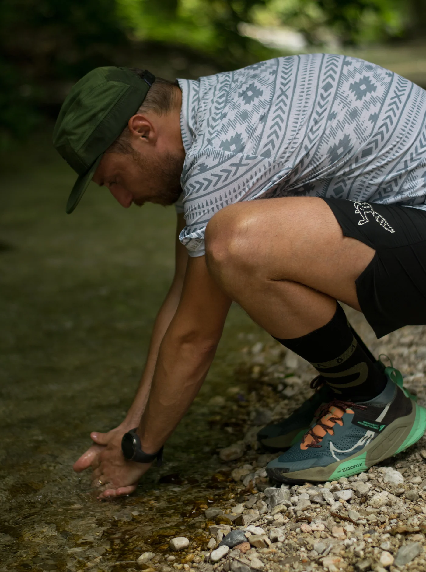 Wolf Running Shorts - Black - Image 8
