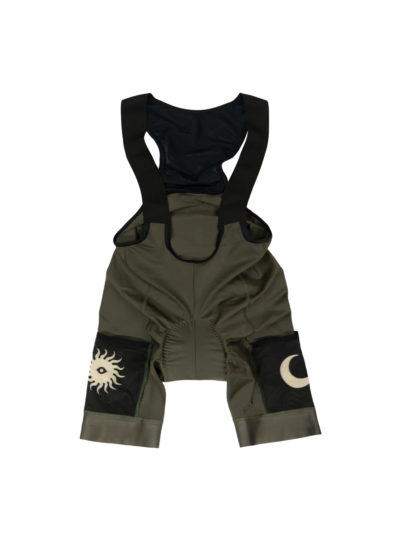 Women's Cargo Bib Shorts - Olive