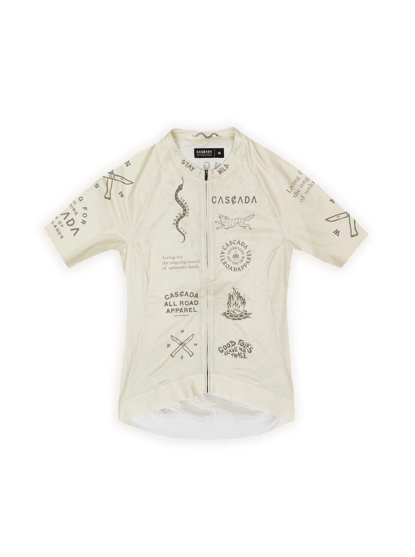 Women's Cycling Jersey - Crew Kit - Dry Sand