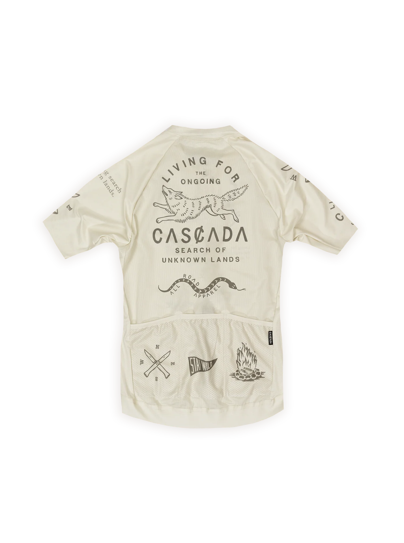 Women's Cycling Jersey - Crew Kit - Dry Sand - Image 2