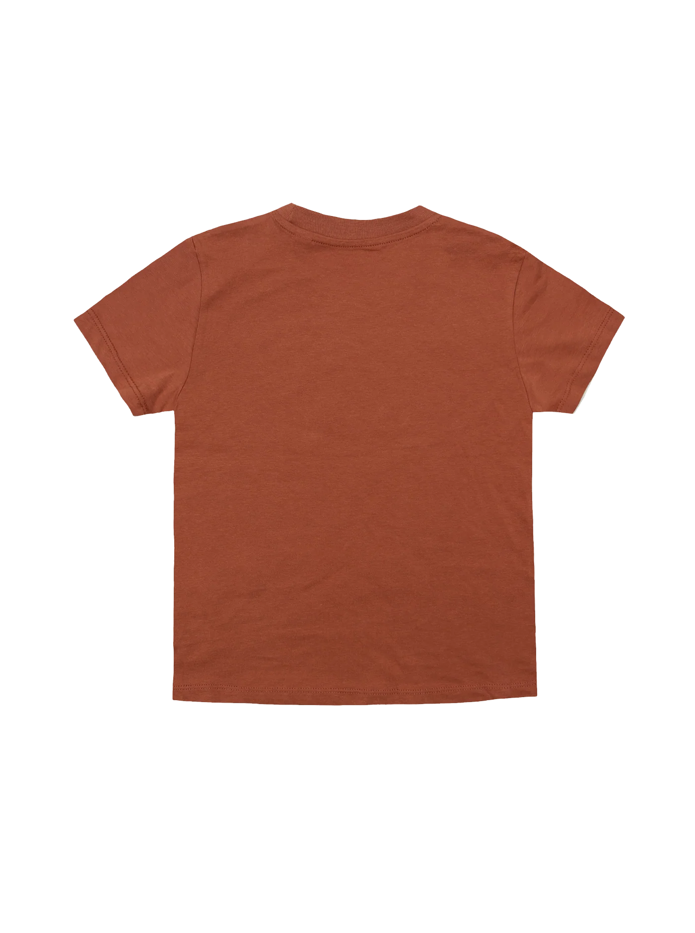 Youth Cotton T-Shirt - Burnt Sienna - Image 2