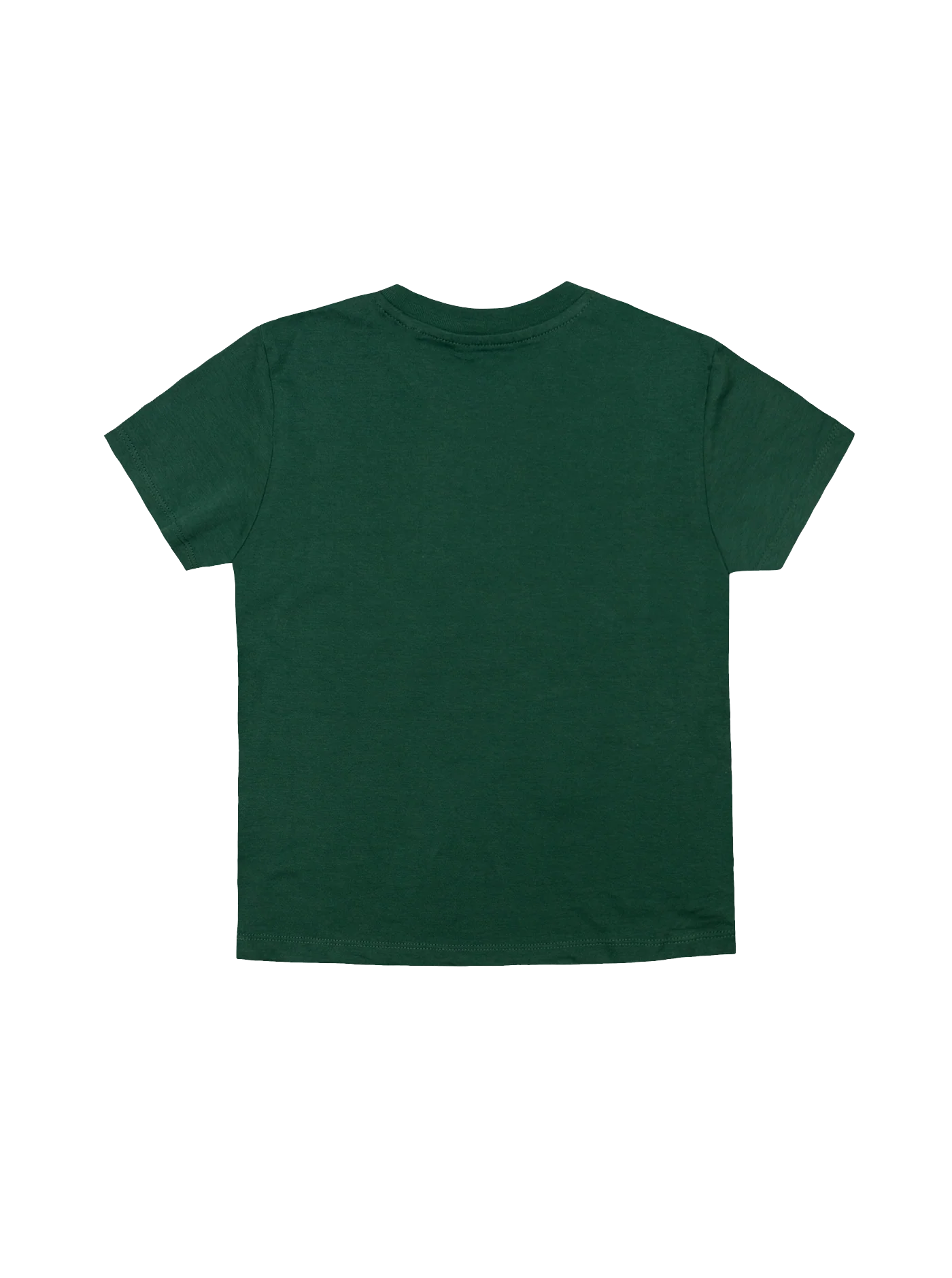 Youth Cotton T-Shirt - Forest Green - Image 2
